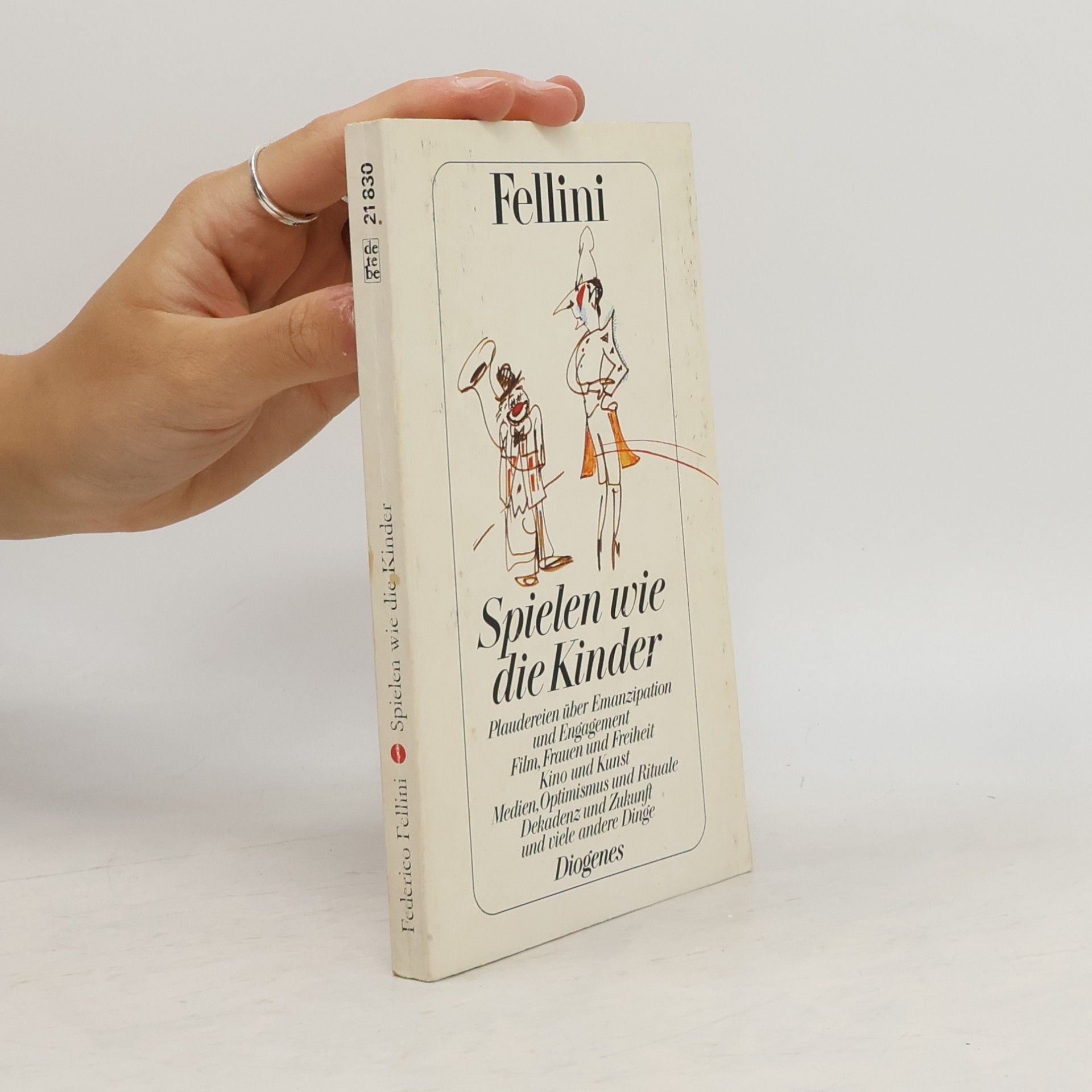 Federico Fellini Spielen wie die Kinder