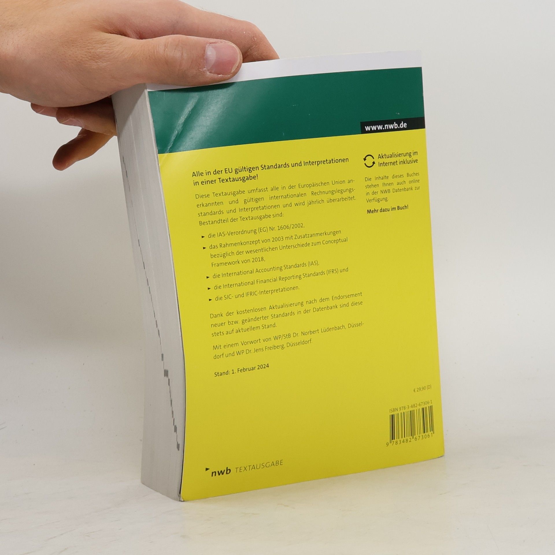 Hoffmann Textausgabe - 16: IAS/IFRS-Texte