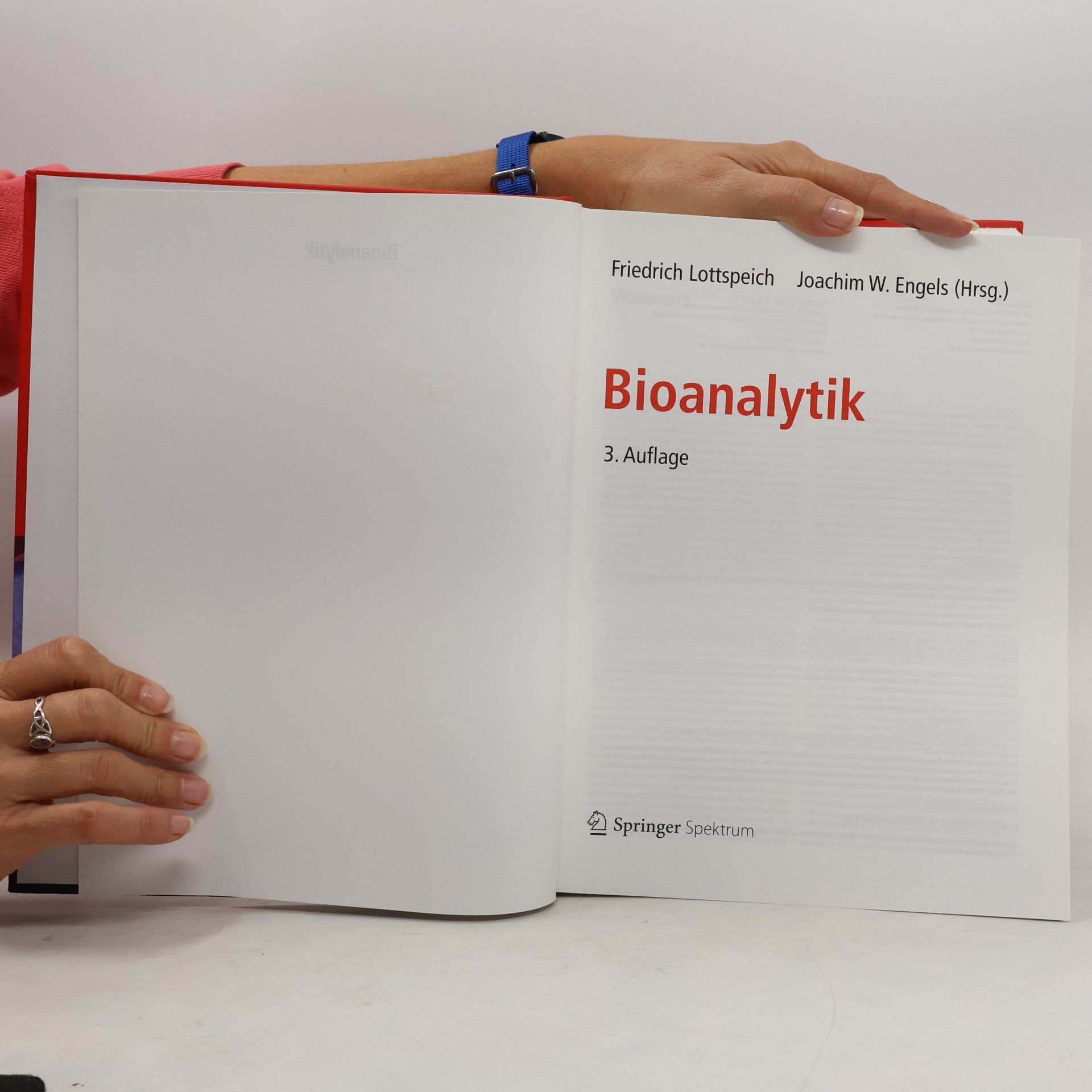 Friedrich Lottspeich Bioanalytik