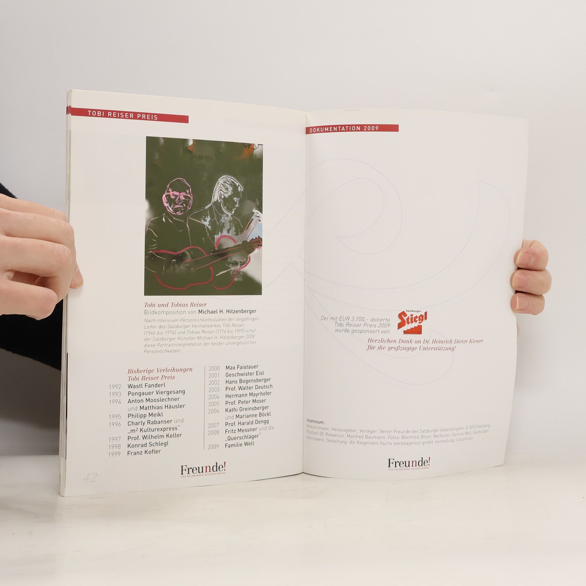 Michael H. Hitzenberger Tobi Reiser Preis 2009