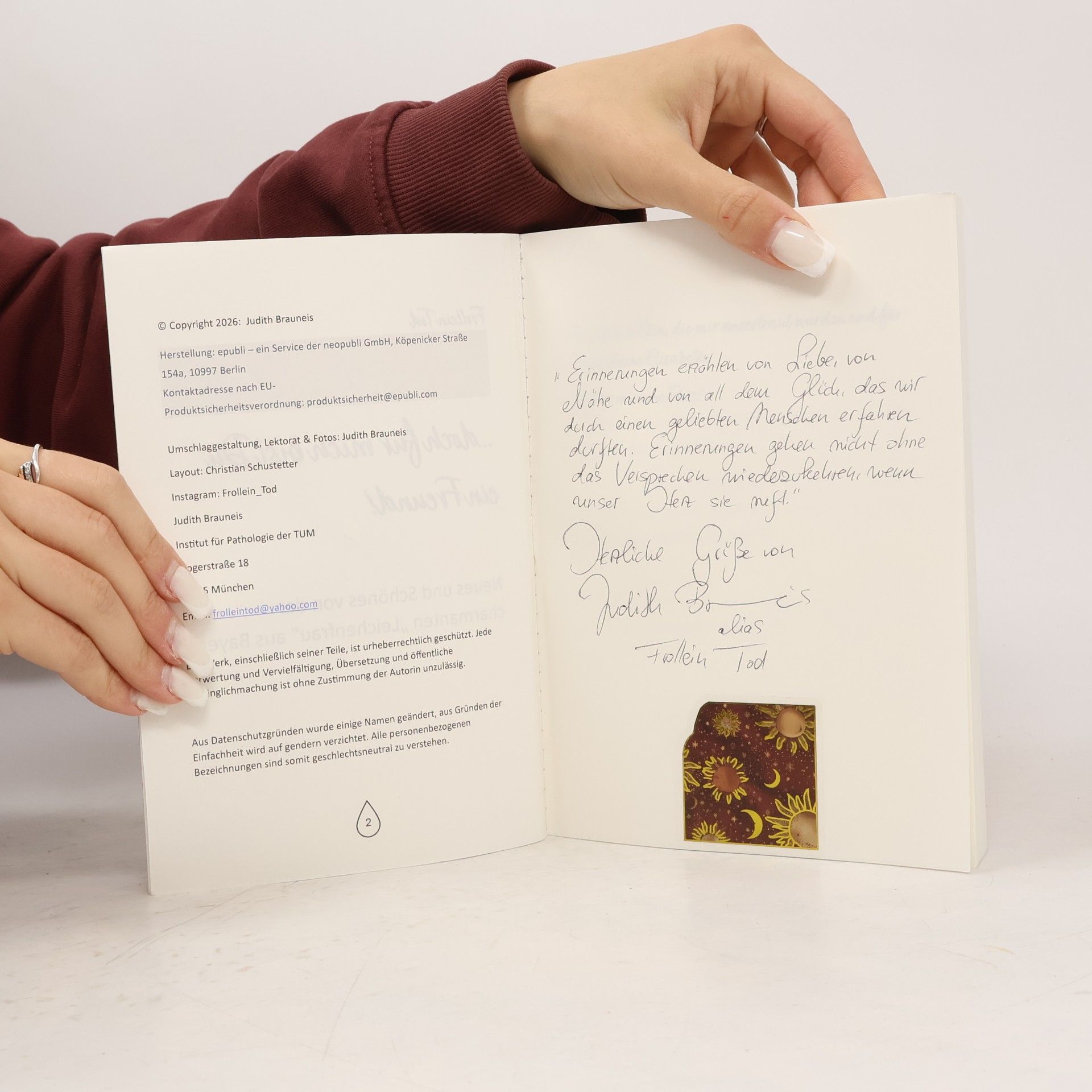 Judith Brauneis Frollein Tod