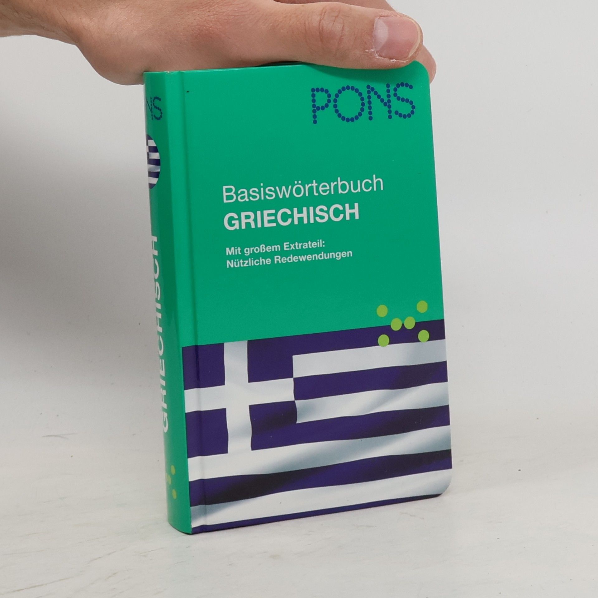 De me tre s. Karagiannake s. PONS Basiswörterbuch Griechisch-Deutsch, Deutsch-Griechisch