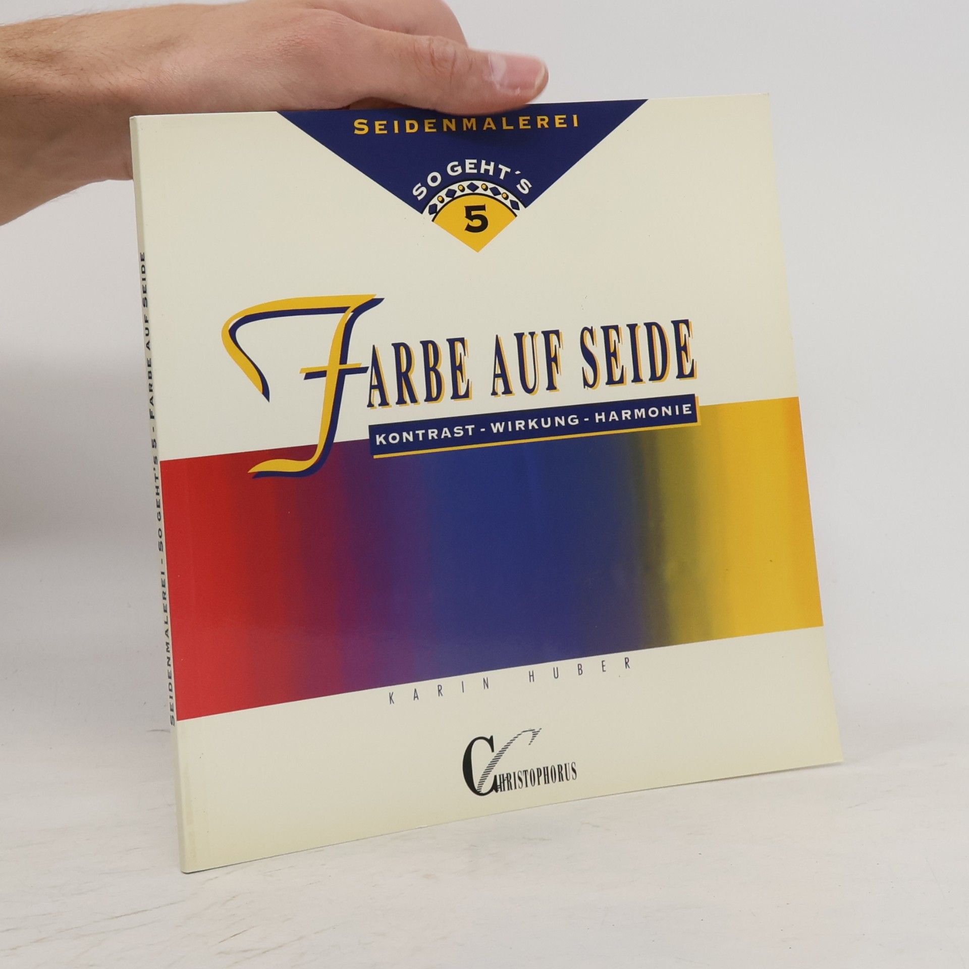 Seidenmalerei - so geht's 5. Farbe aus Seide
