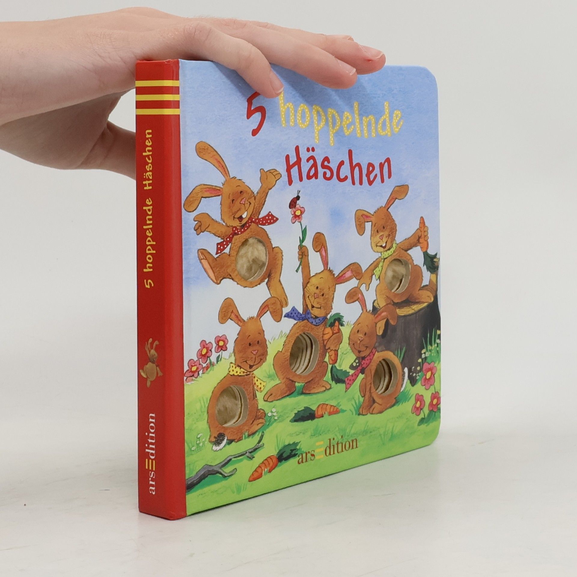 5 hoppelnde Häschen