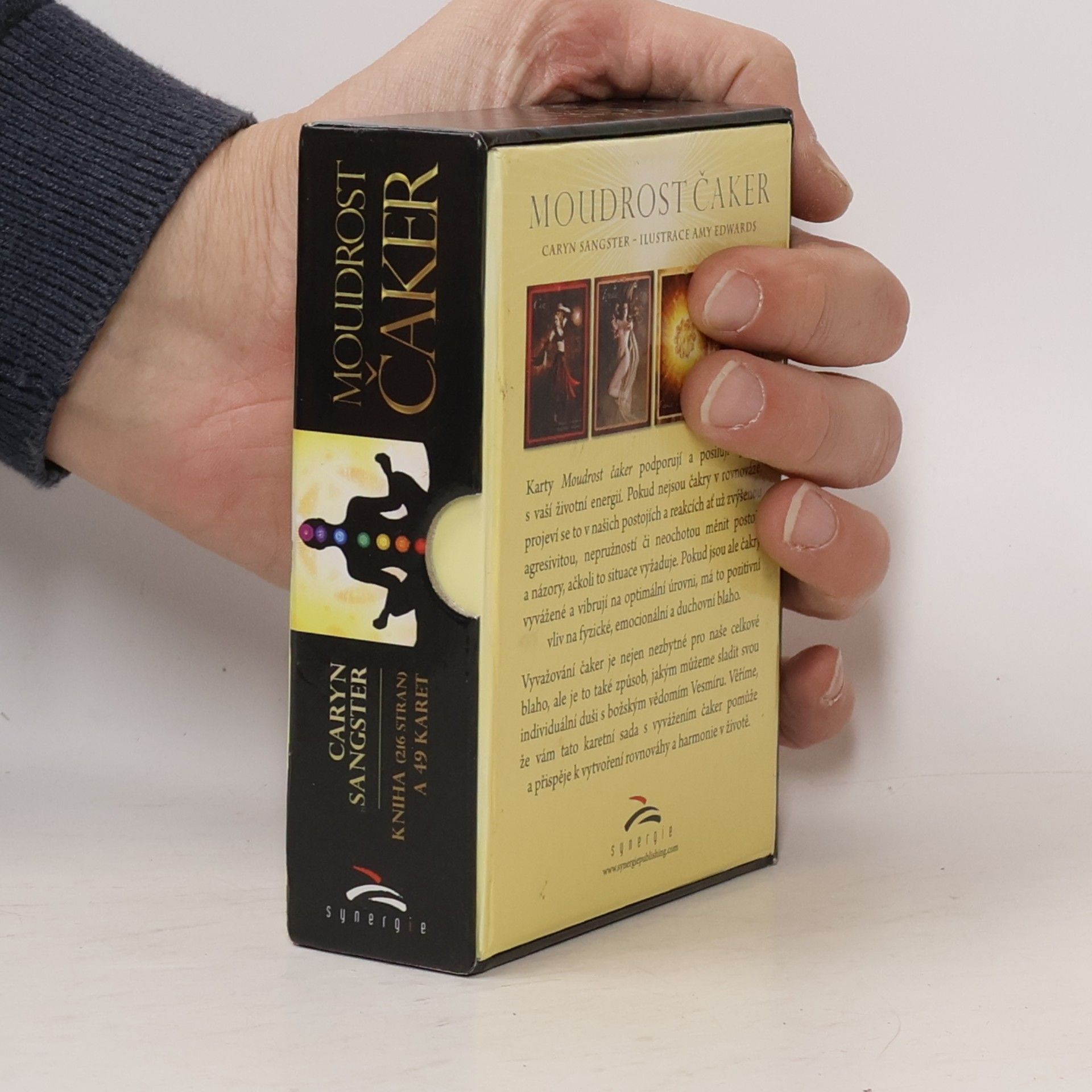 Caryn Sangster Moudrost čaker (kniha a 49 karet)