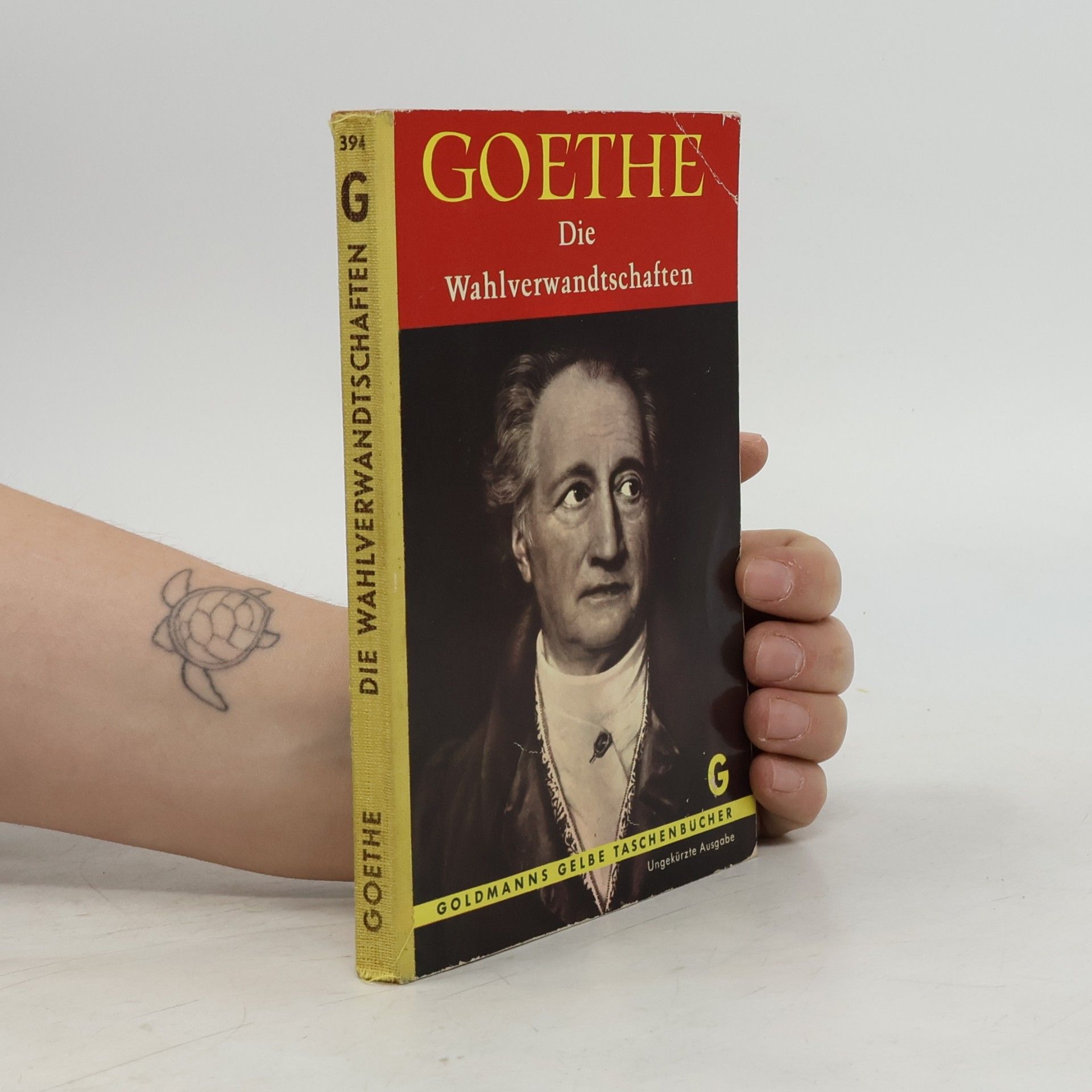 Johann Wolfgang von Goethe Die Wahlverwandtschaften
