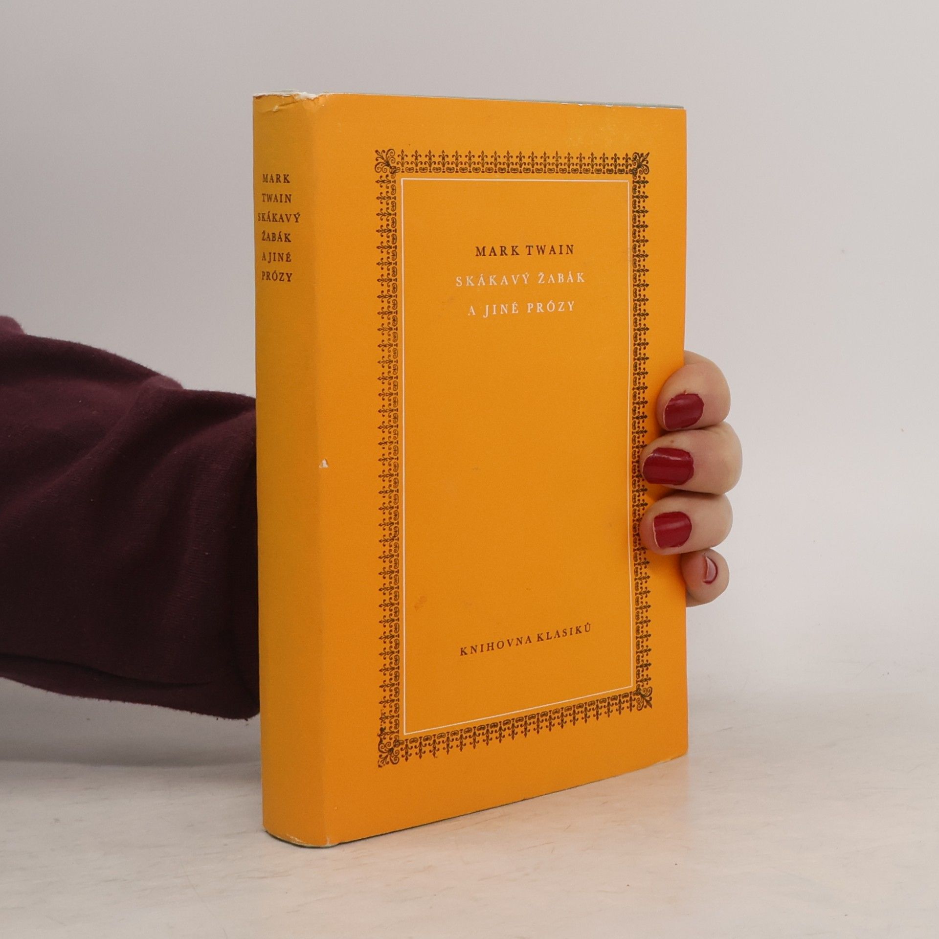 Mark Twain Skákavý žabák a jiné prózy