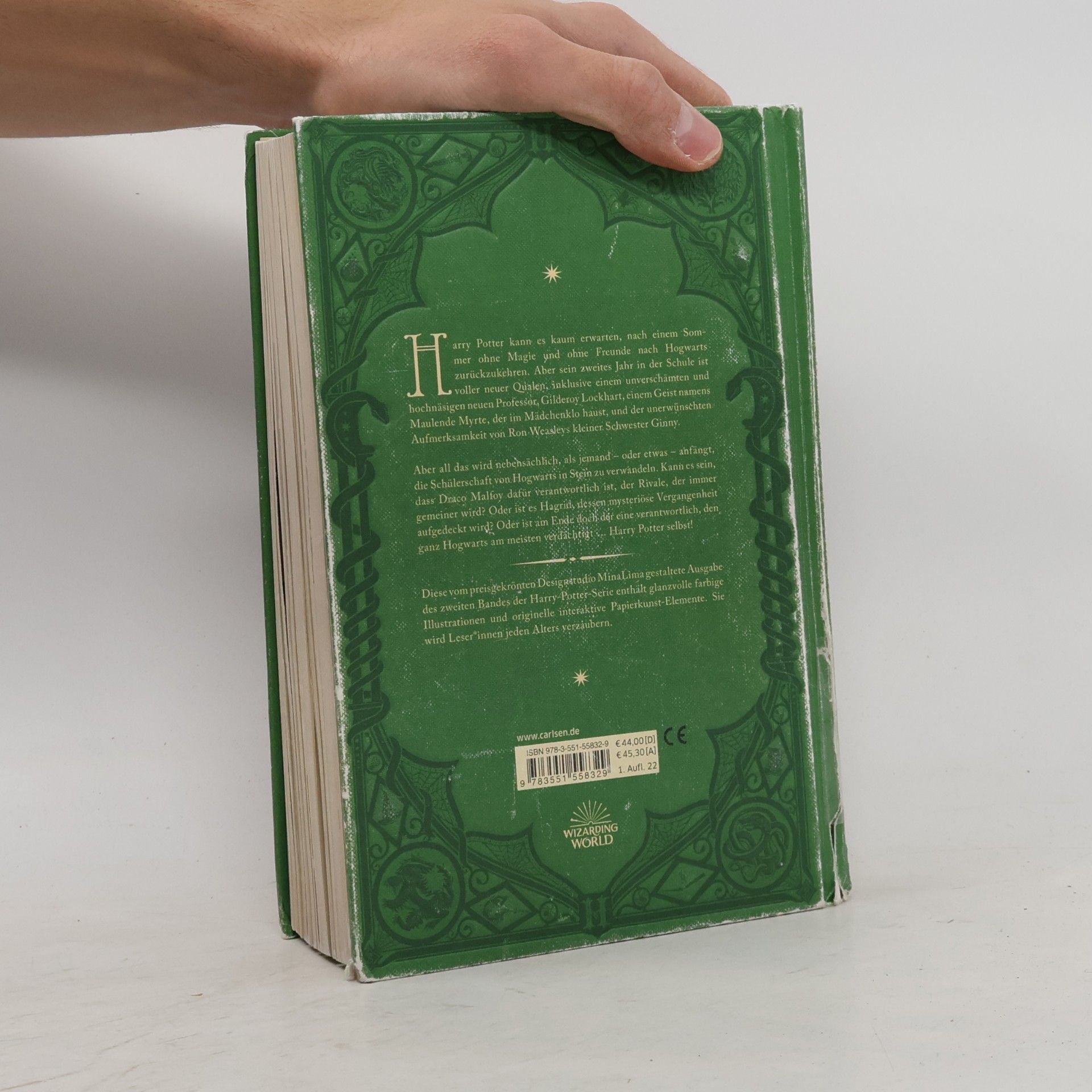 J. K. Rowling Harry Potter und die Kammer des Schreckens: MinaLima-Ausgabe (Harry Potter 2)