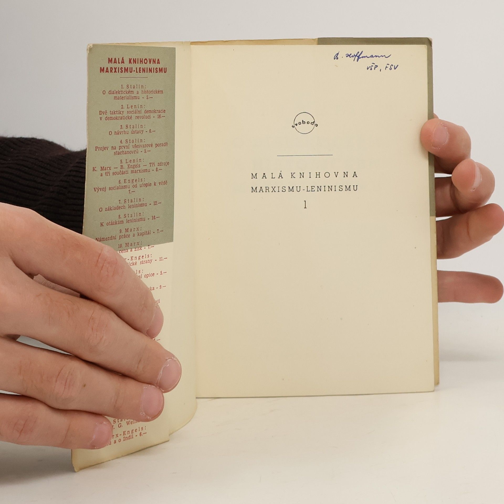 Josif Vissarionovič Stalin O dialektickém a historickém materialismu 1