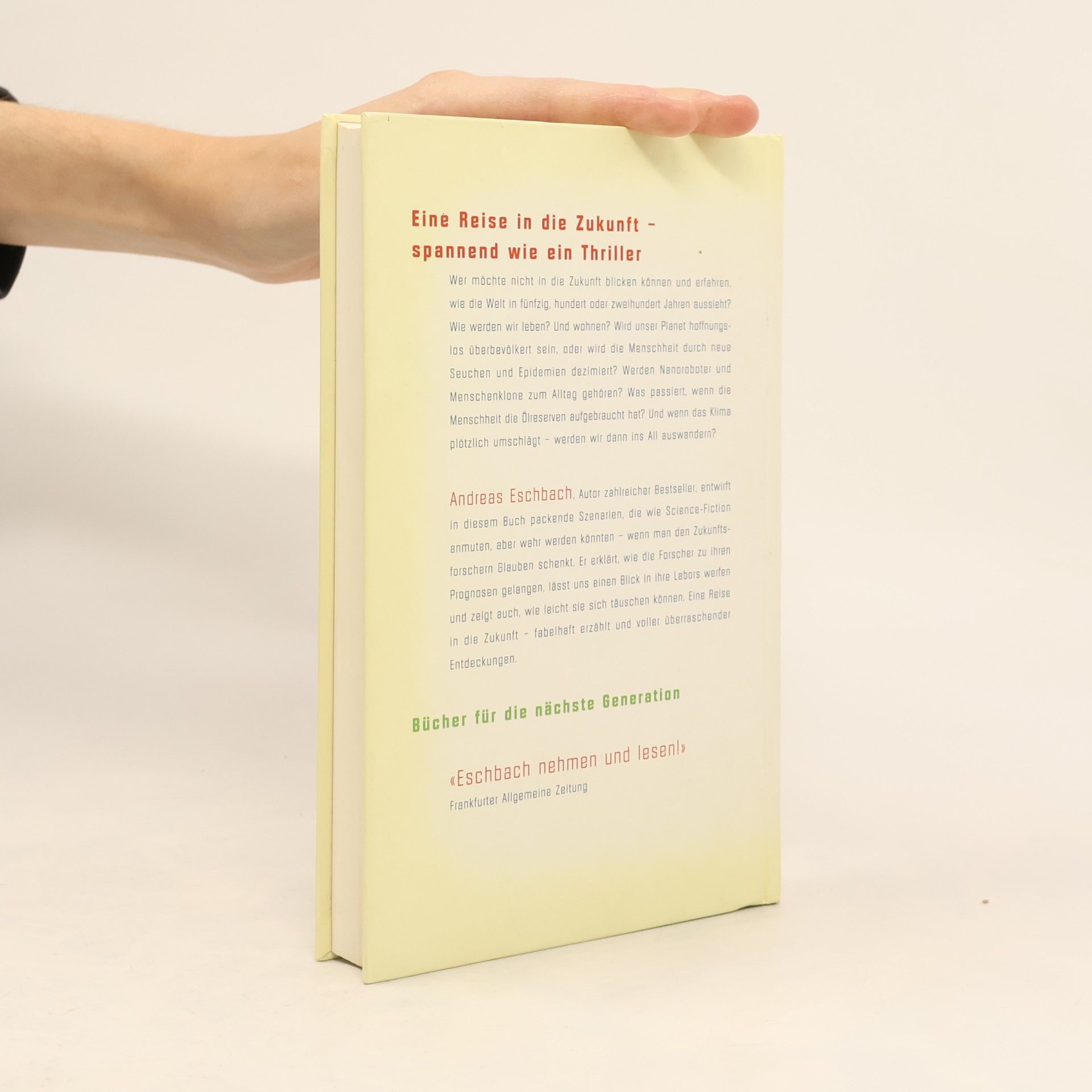 Andreas Eschbach Das Buch von der Zukunft