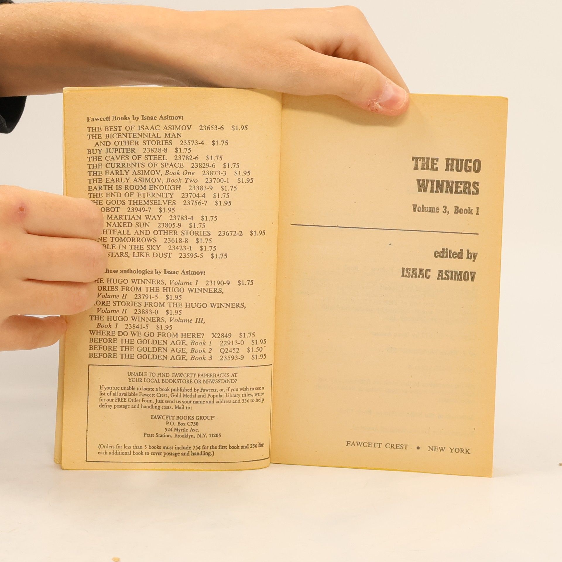 Isaac Asimov The Hugo Winners