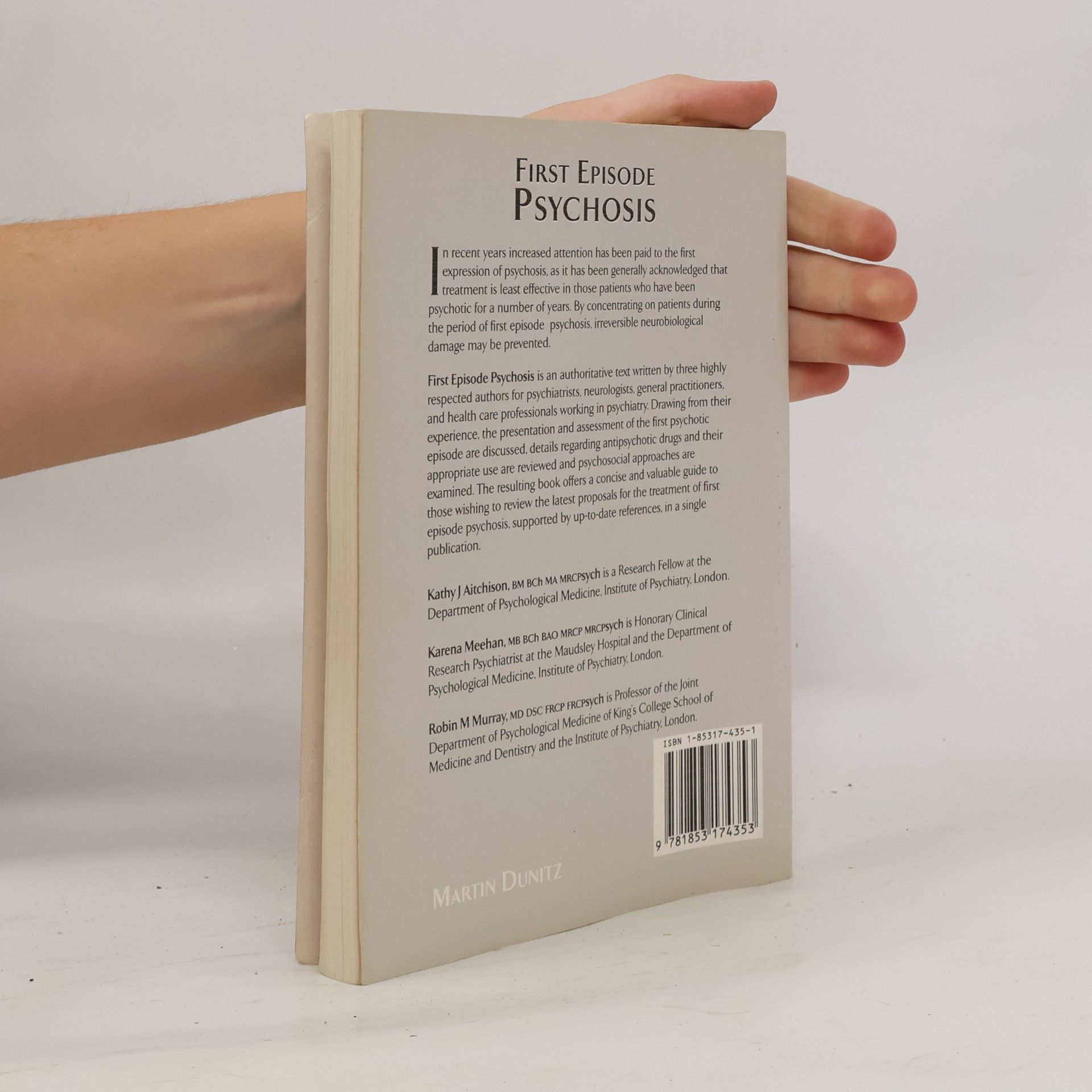 Katherine J. Aitchison Medical Pocketbooks: First Episode Psychosis