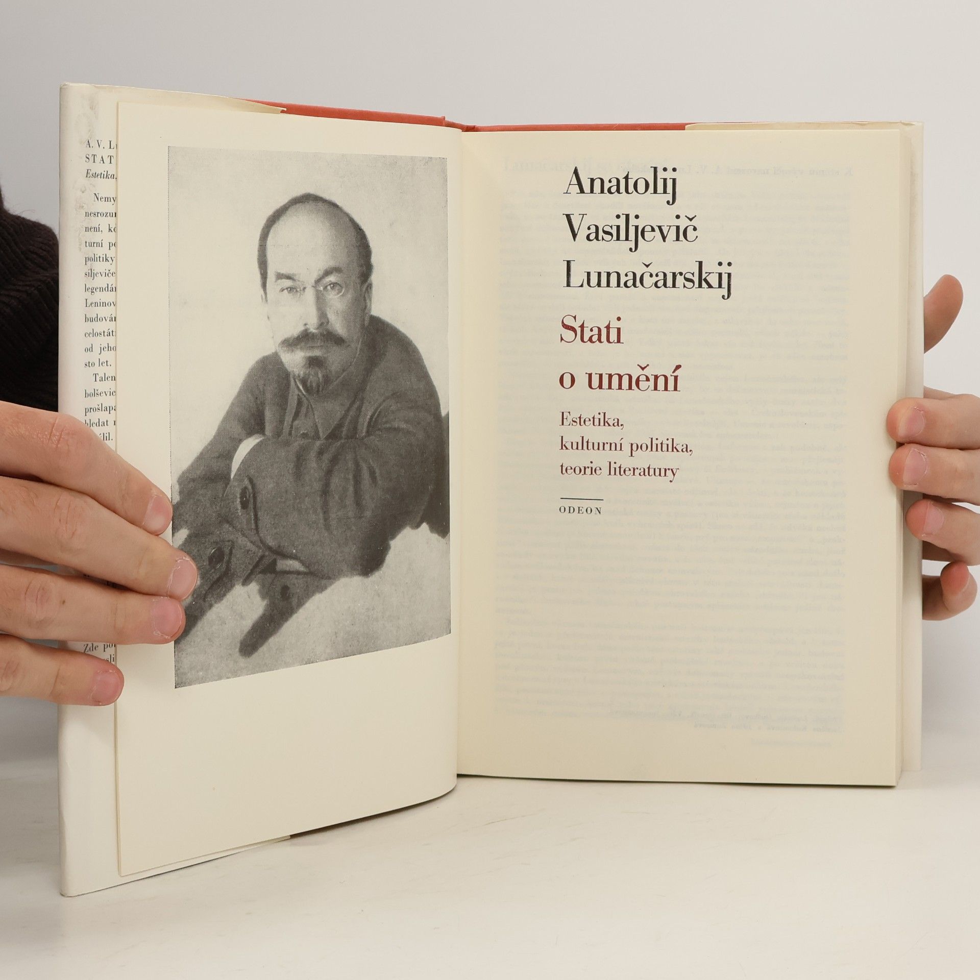 Anatolij Vasil jevič Lunačarskij Stati o umění : Estetika, kulturní politika, teorie literatury