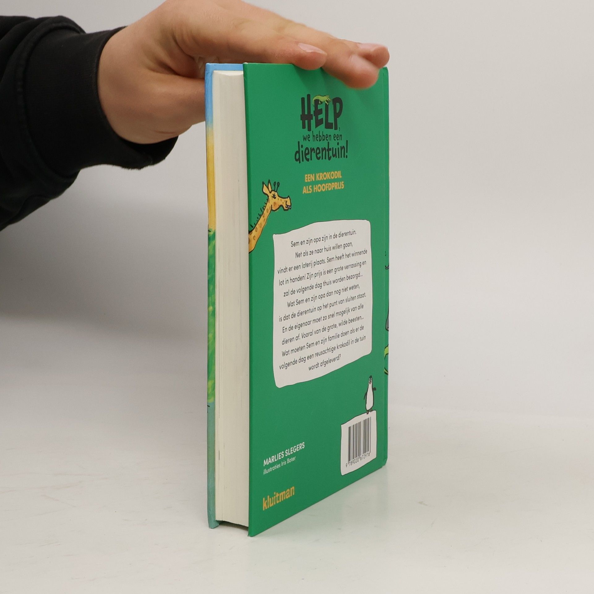 Marlies Slegers Help, we hebben een dierentuin! - 1: Een krokodil als hoofdprijs