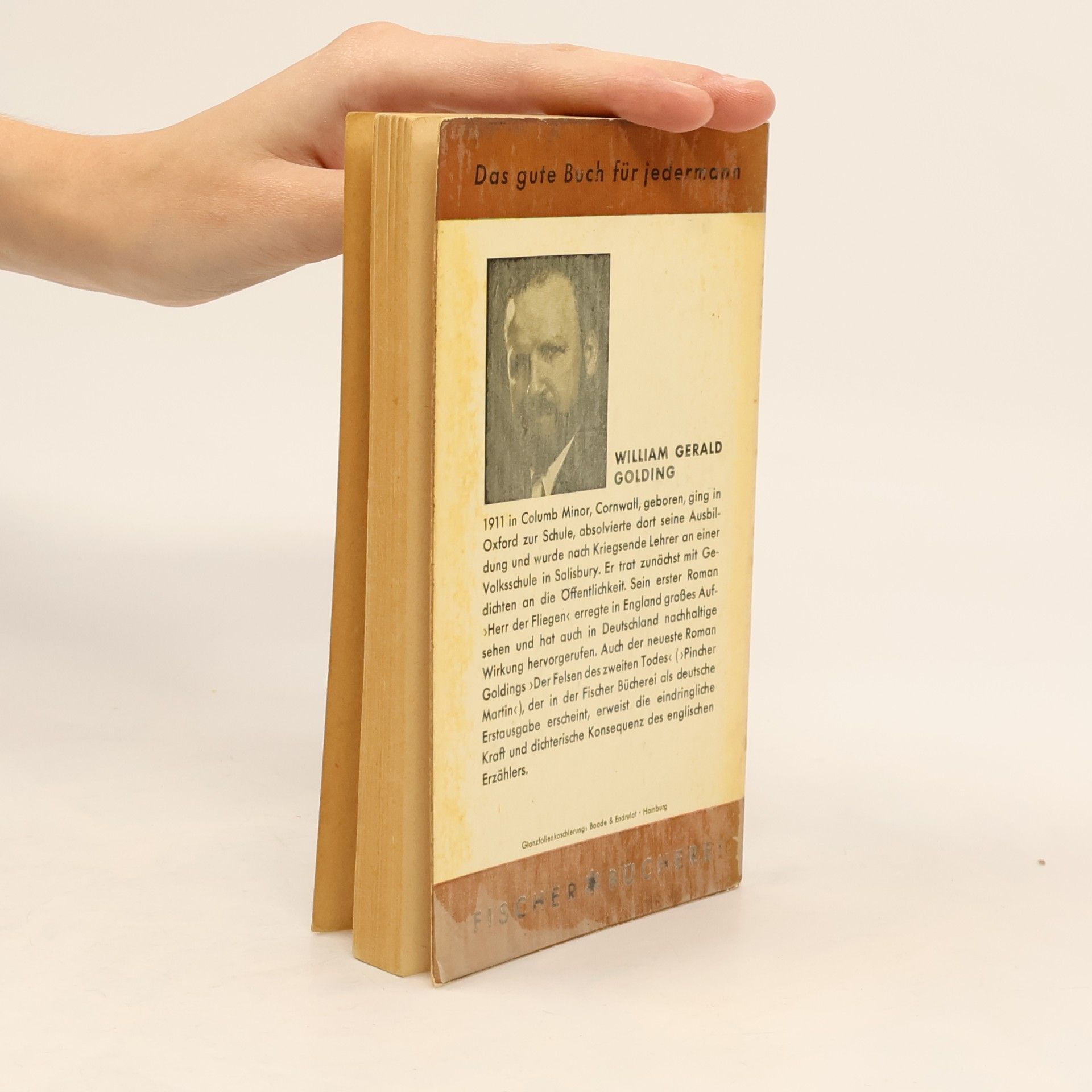 William Golding Der Felsen des zweiten Todes