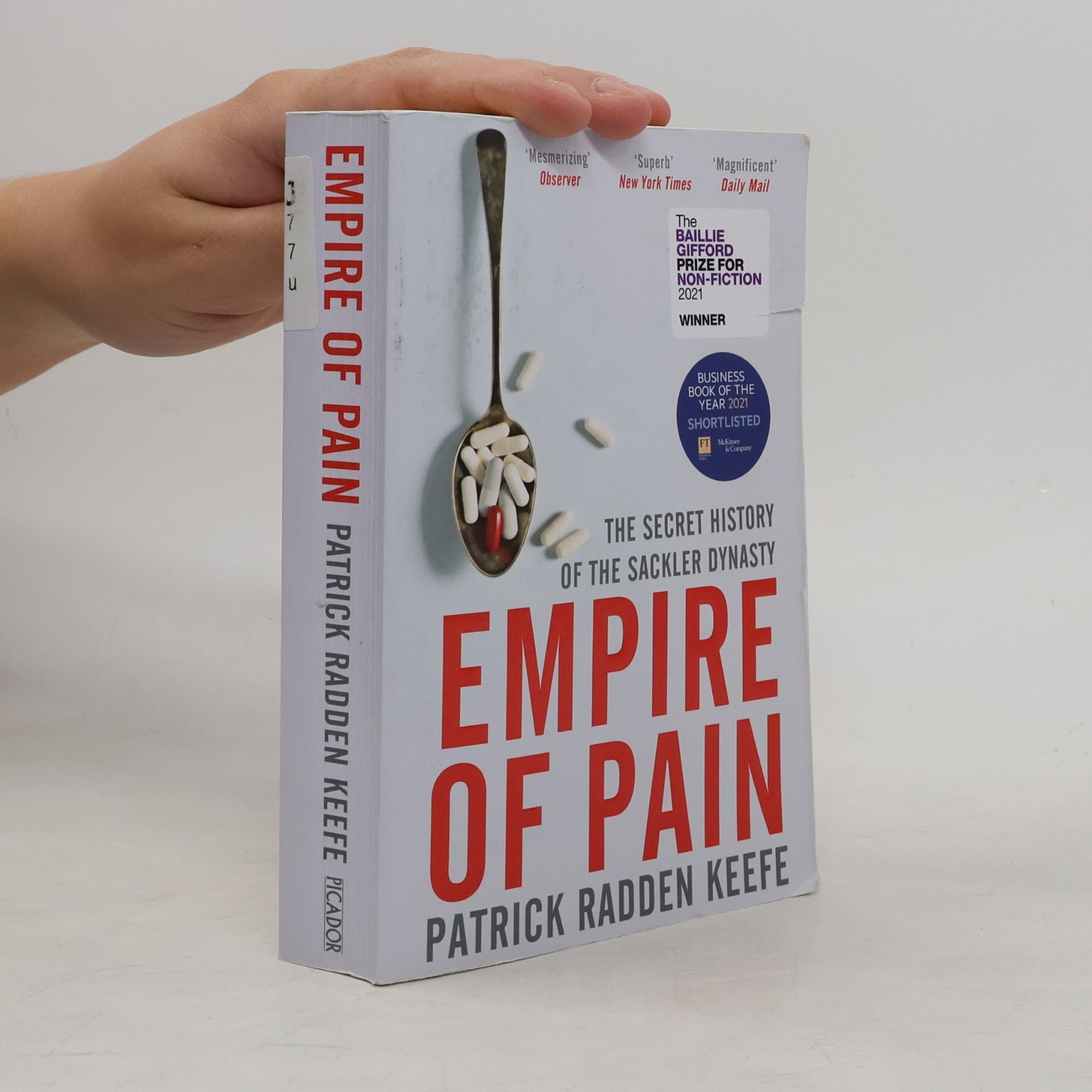 Patrick Radden Keefe Empire of Pain