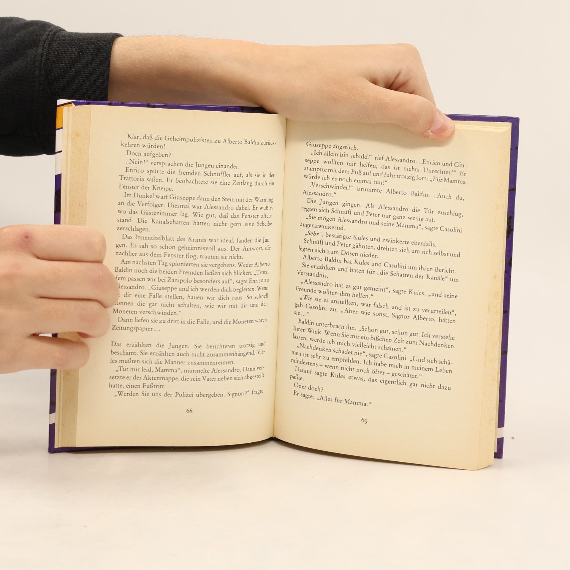 Josef Carl Grund Spürnasenbuch - 2: Die Schatten der Kanäle (Ab 10 J.)