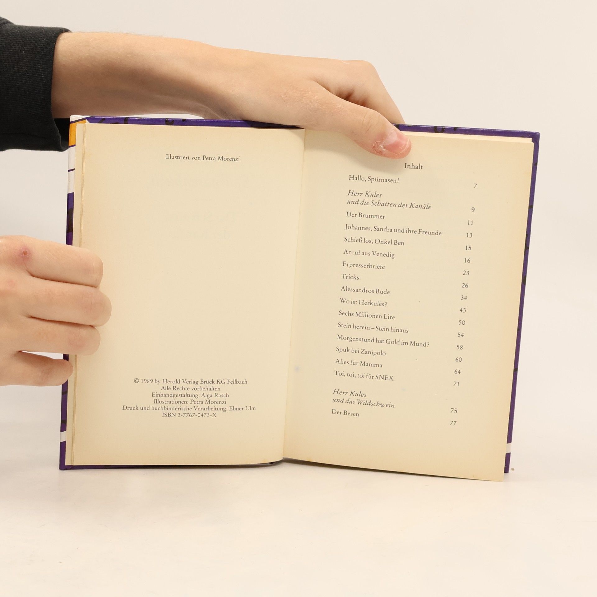 Josef Carl Grund Spürnasenbuch - 2: Die Schatten der Kanäle (Ab 10 J.)