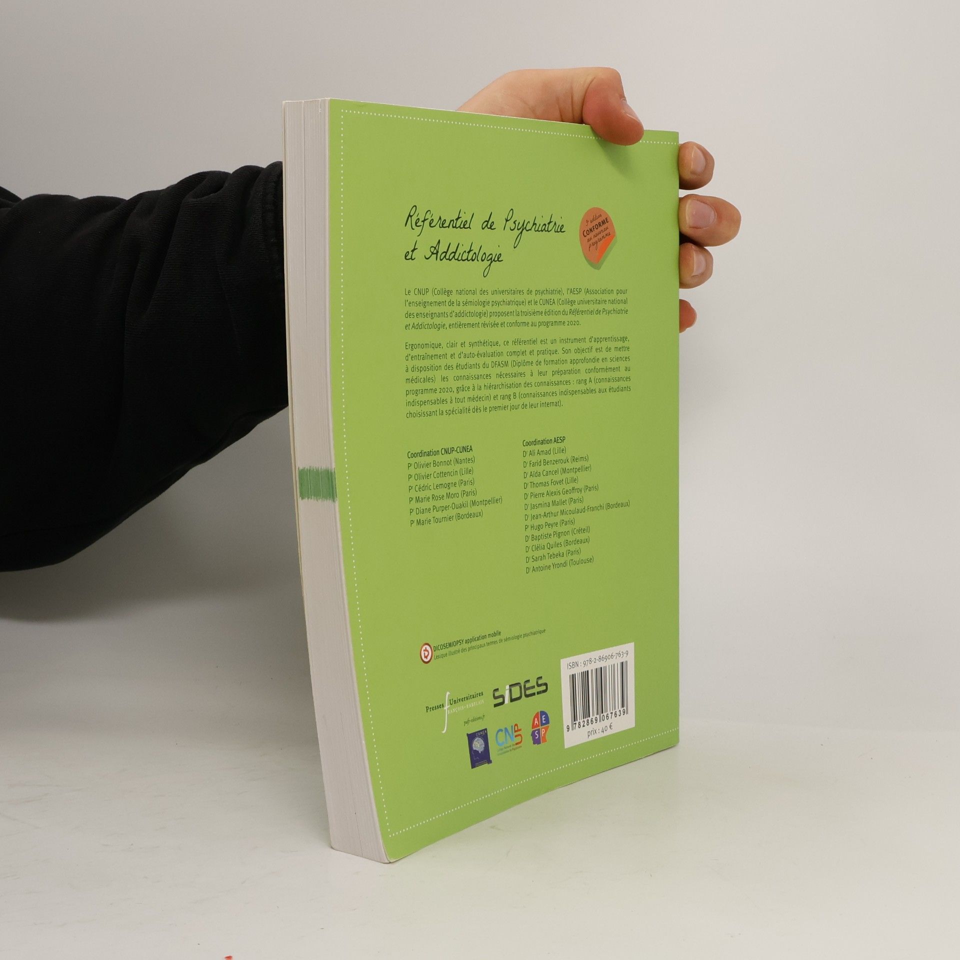 L'Officiel ECN: Référentiel de psychiatrie et addictologie