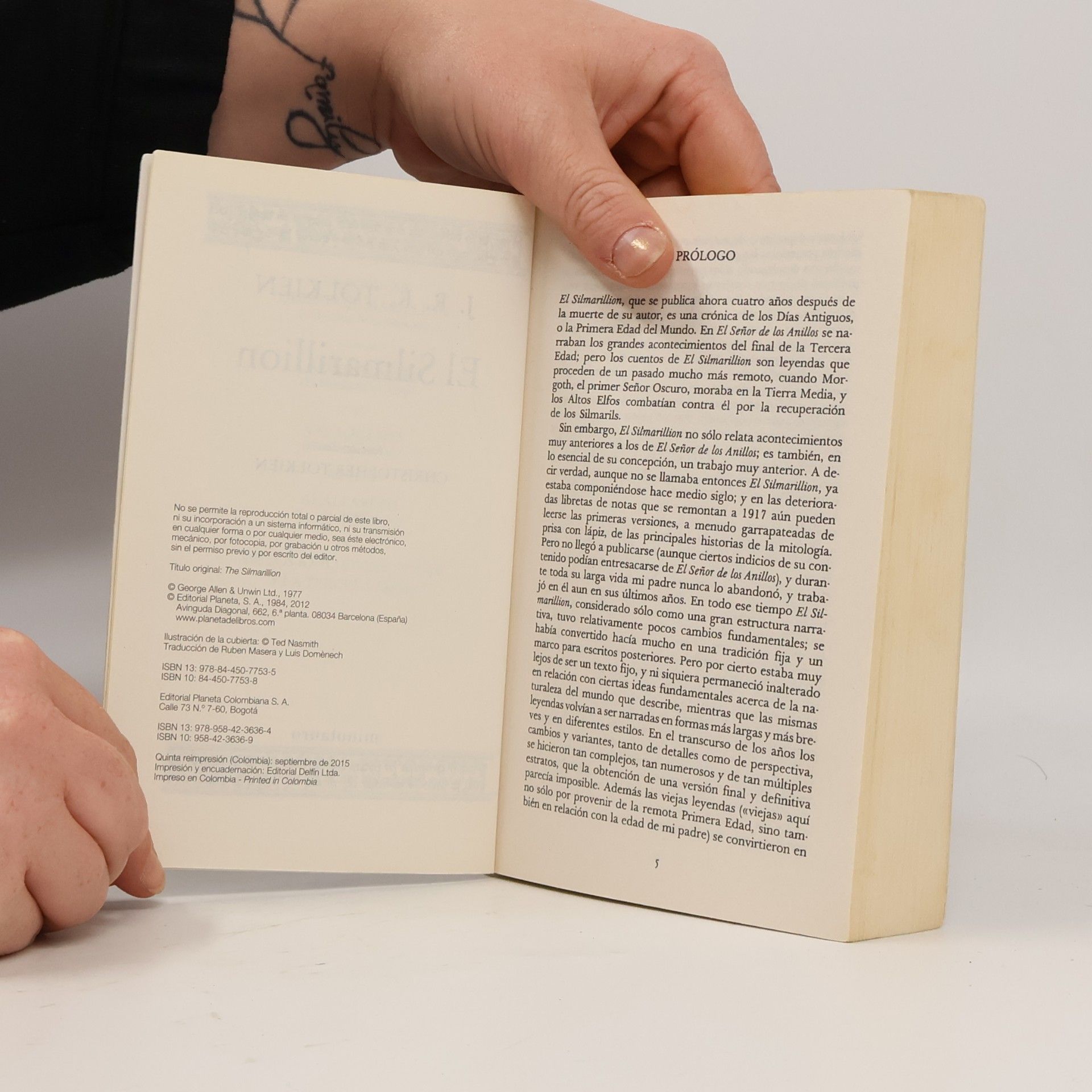 J. R. R. Tolkien El Silmarillion - 5ª edición