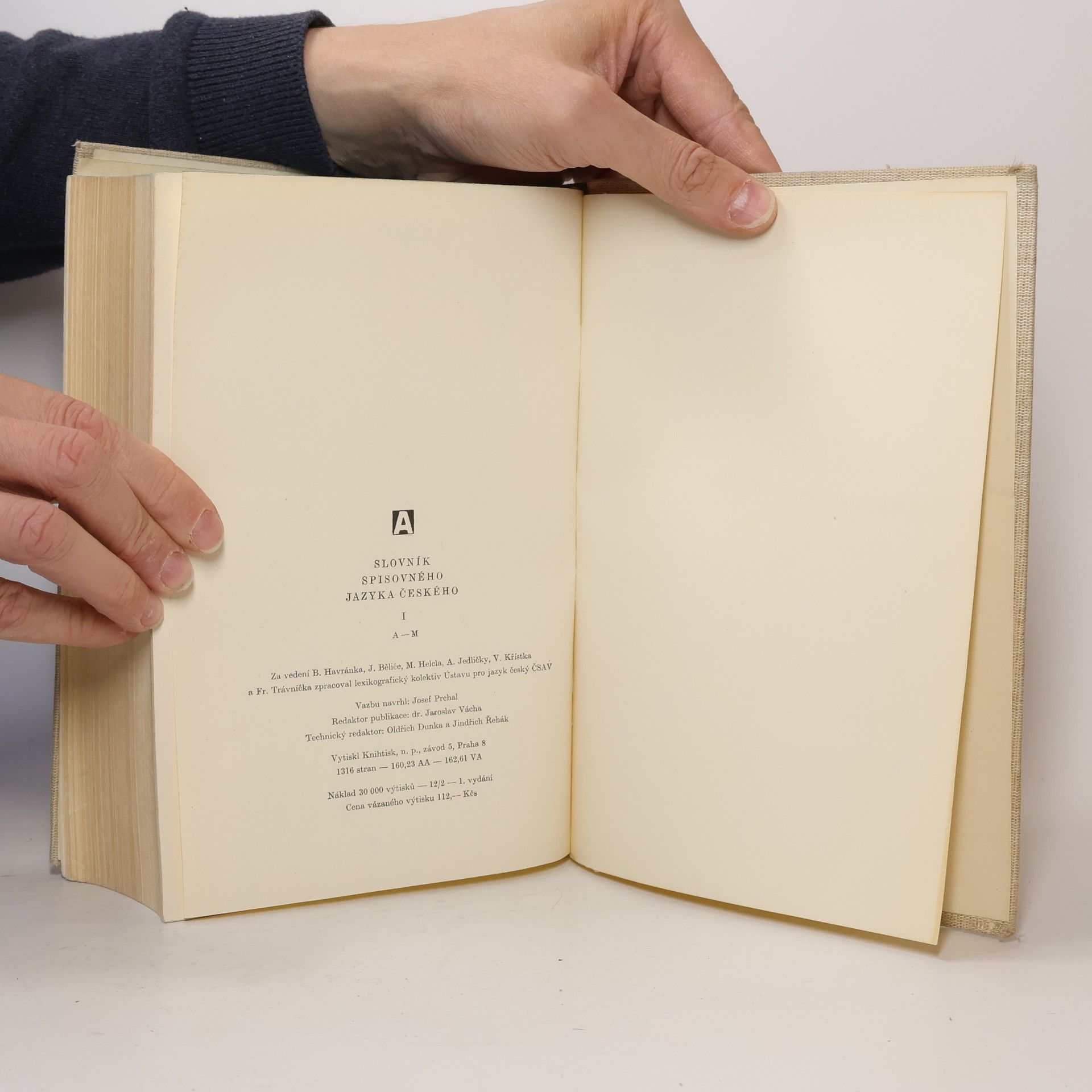 Autorenkollektiv Slovník spisovného jazyka českého I. - IV. díl