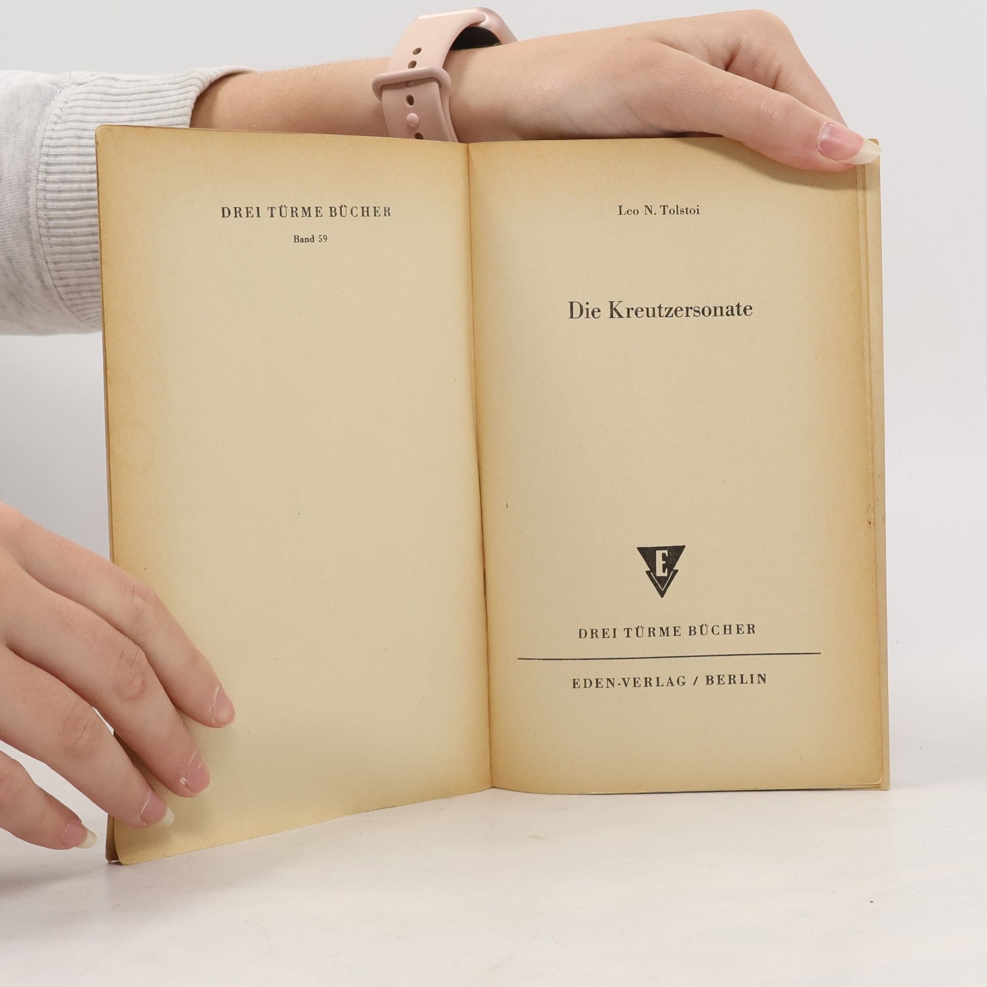 Lew Nikolajewitsch Tolstoi Die Kreutzersonate