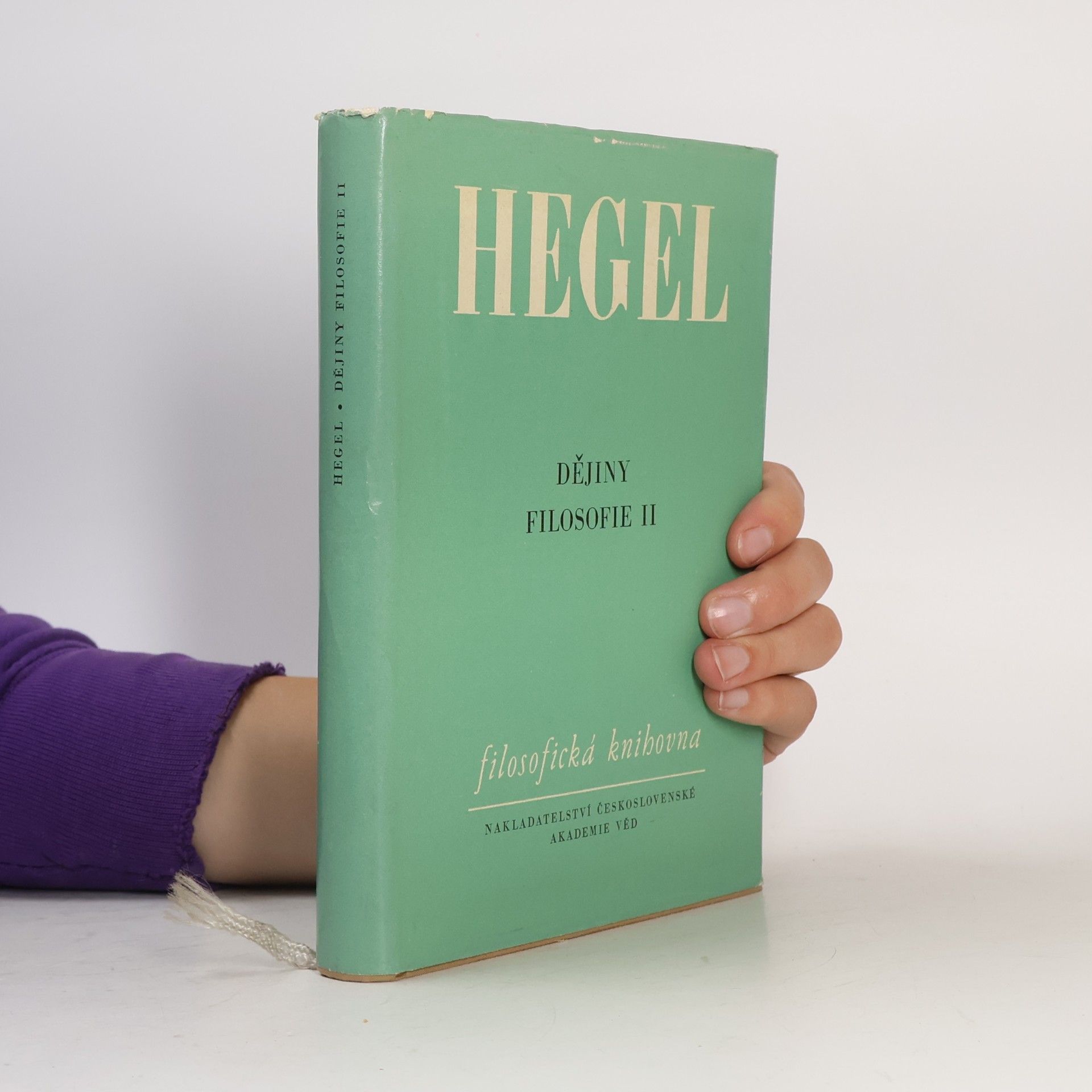 Georg Wilhelm Friedrich Hegel Dějiny filosofie II