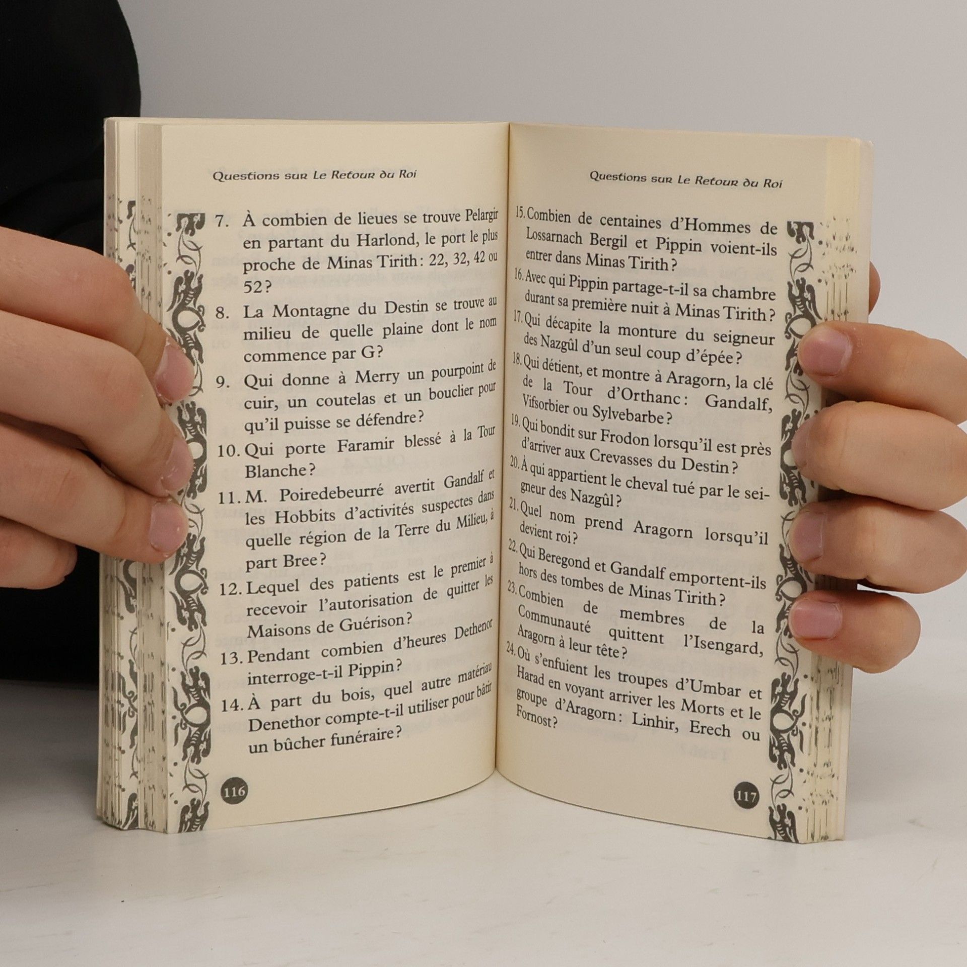 Thomas Bauduret Vous croyez tout savoir sur Le Seigneur des Anneaux ?