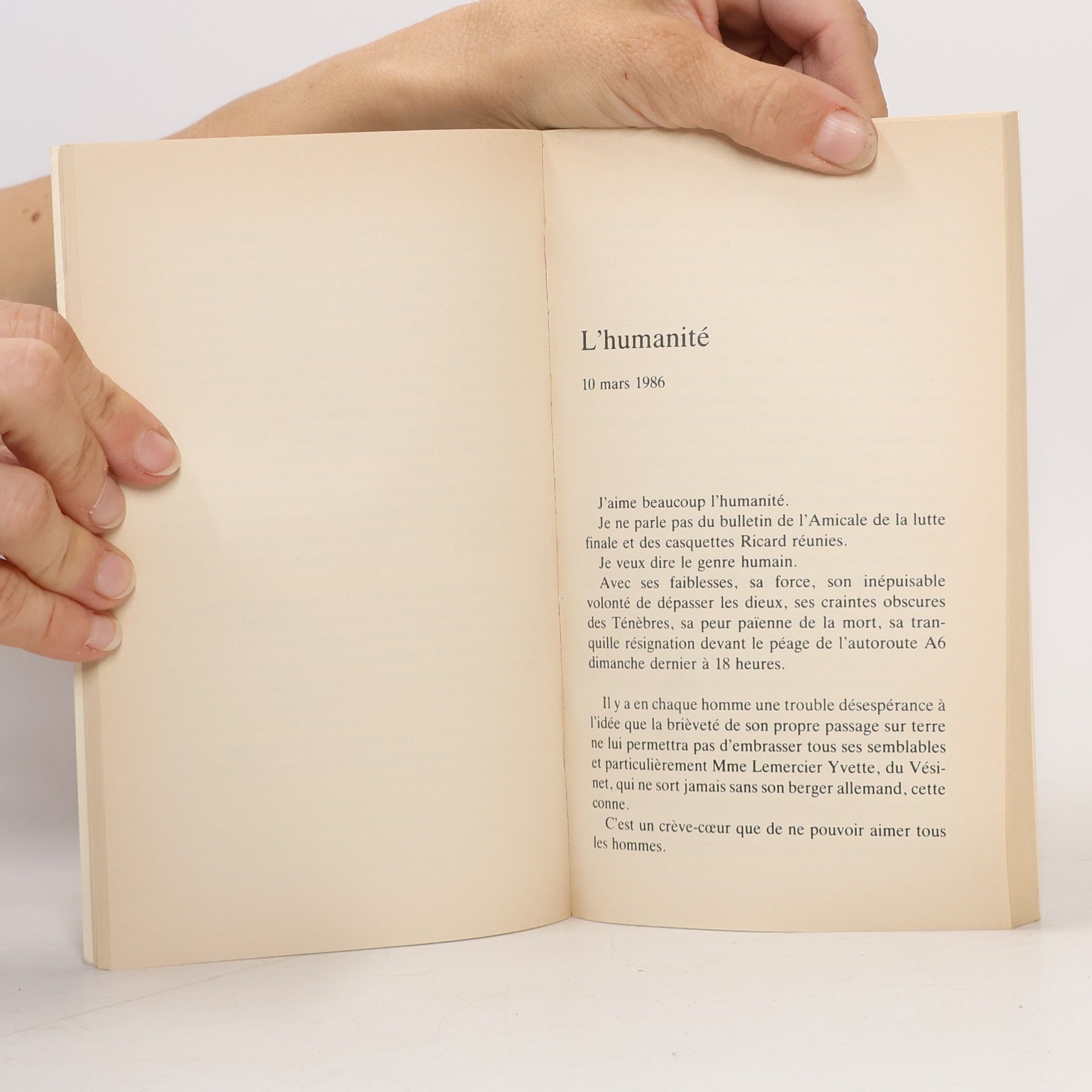 Pierre Desproges Chroniques de la haine ordinaire