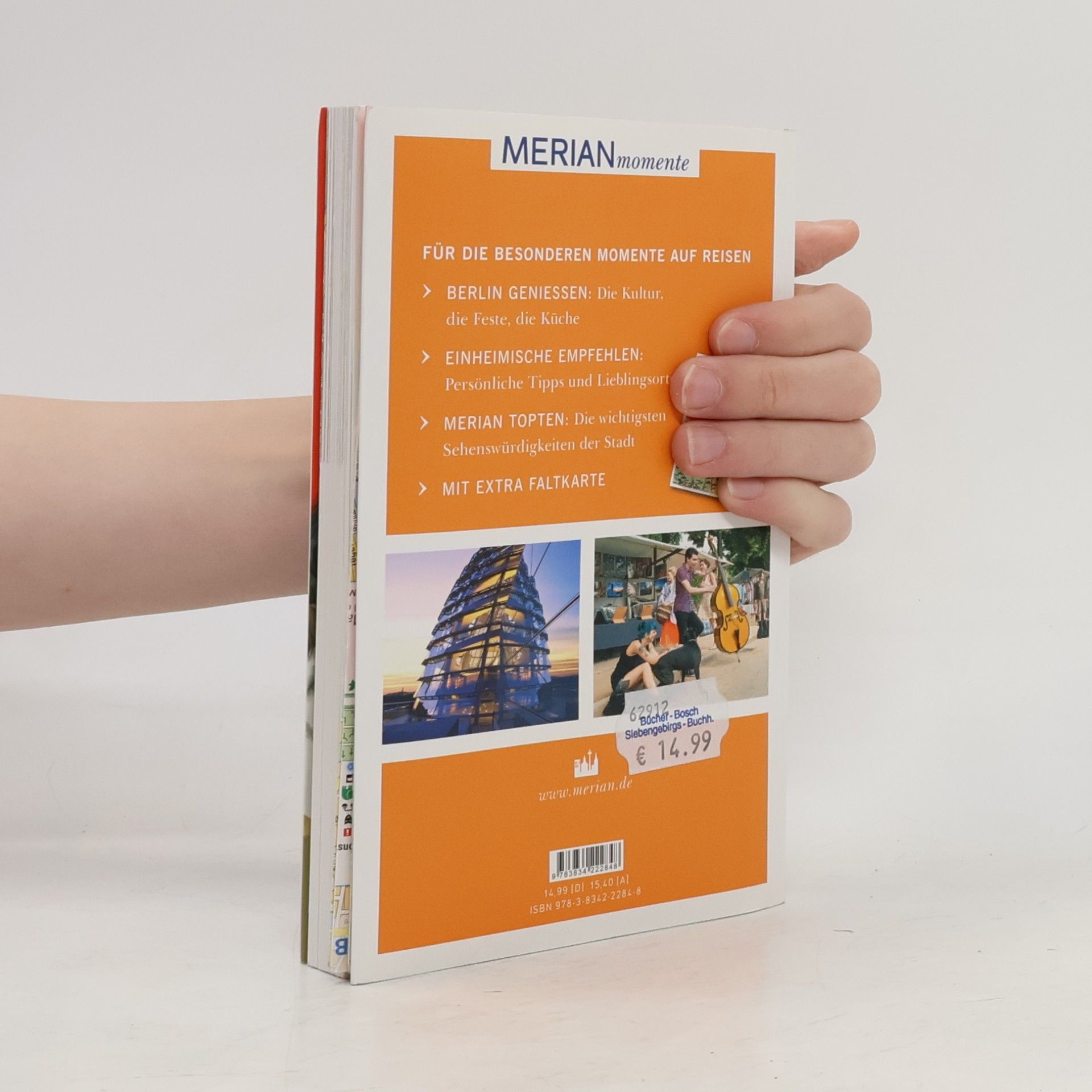 Gisela Buddée Merian Momente Reiseführer: Berlin: Mit Extra-Karte zum Herausnehmen