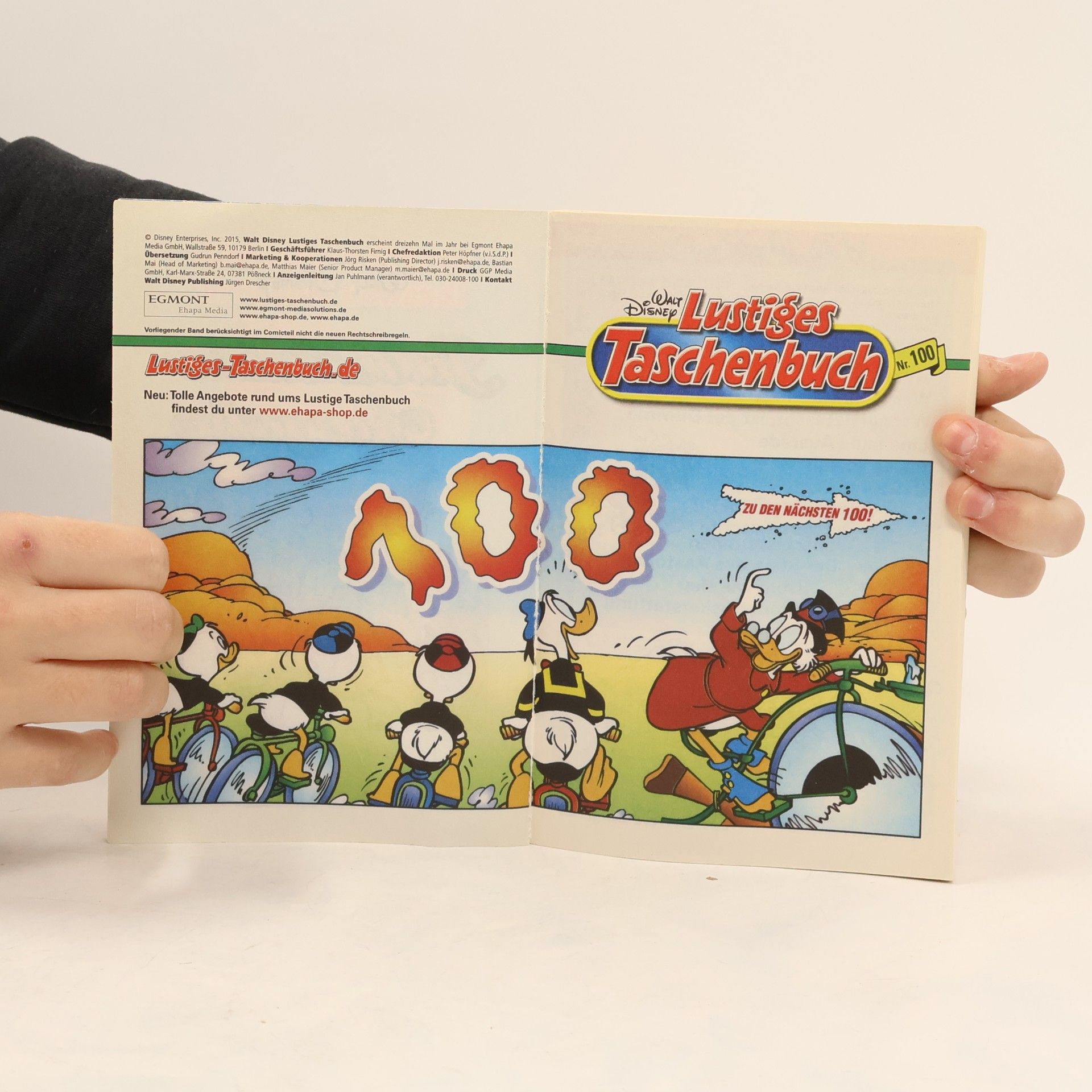 Walt Disney Walt Disney Lustiges Taschenbuch 100