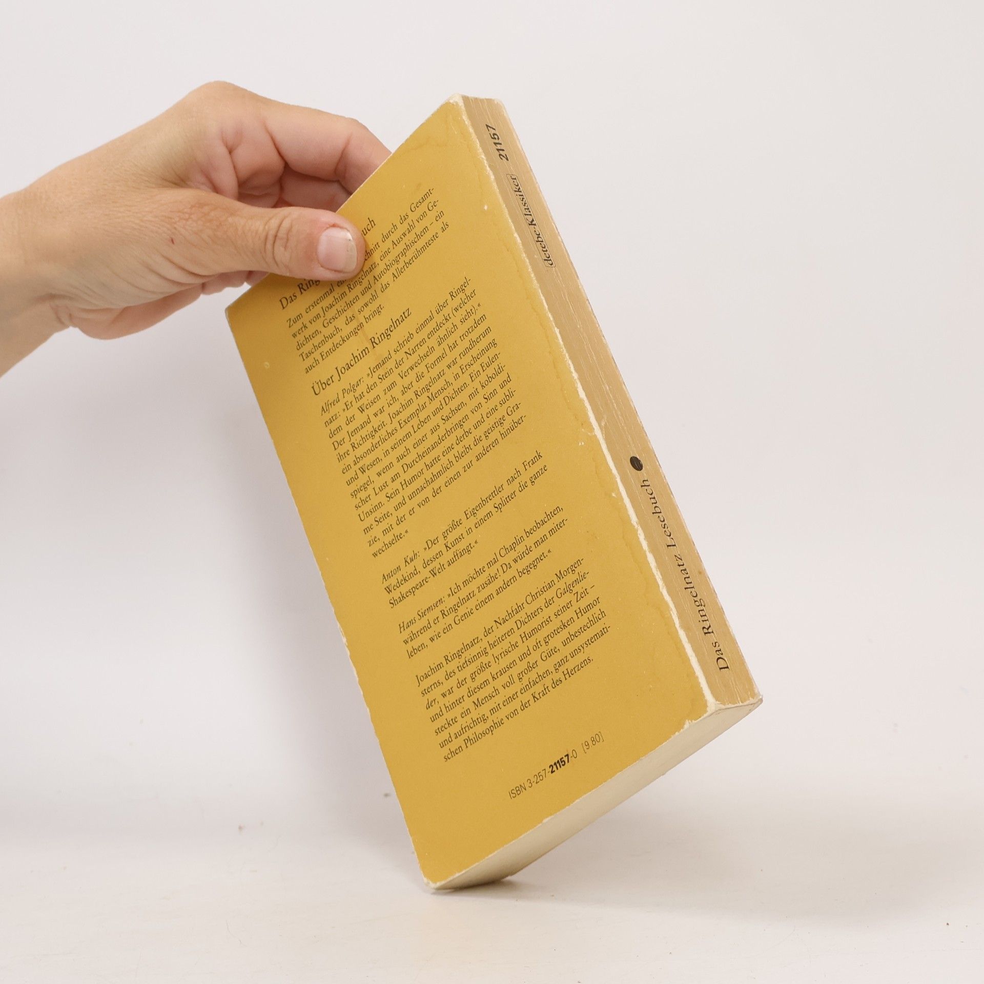 Autorenkollektiv Das Ringelnatz Lesebuch