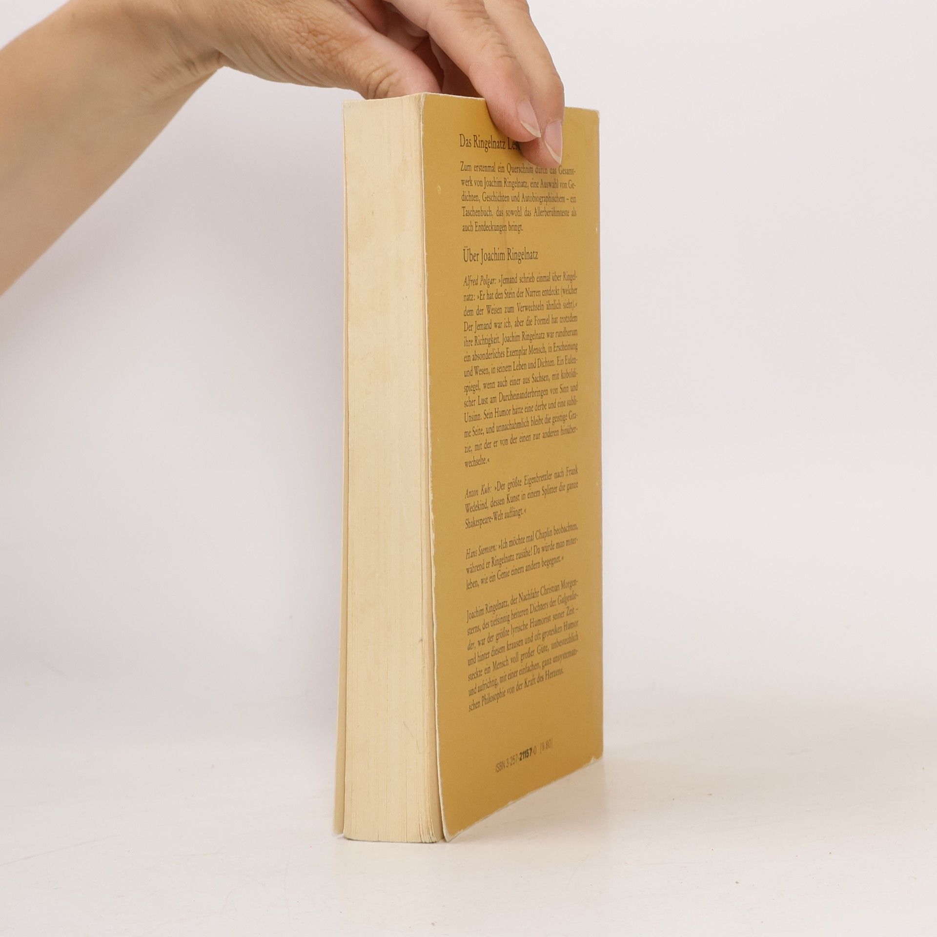 Autorenkollektiv Das Ringelnatz Lesebuch