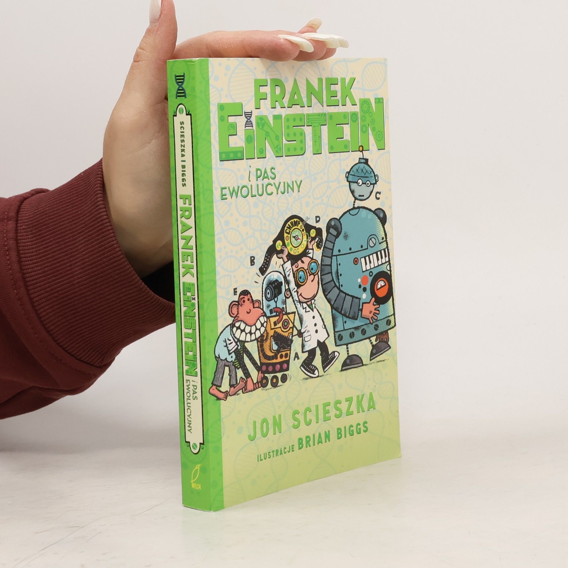 Jon Scieszka Franek Einstein i pas ewolucyjny