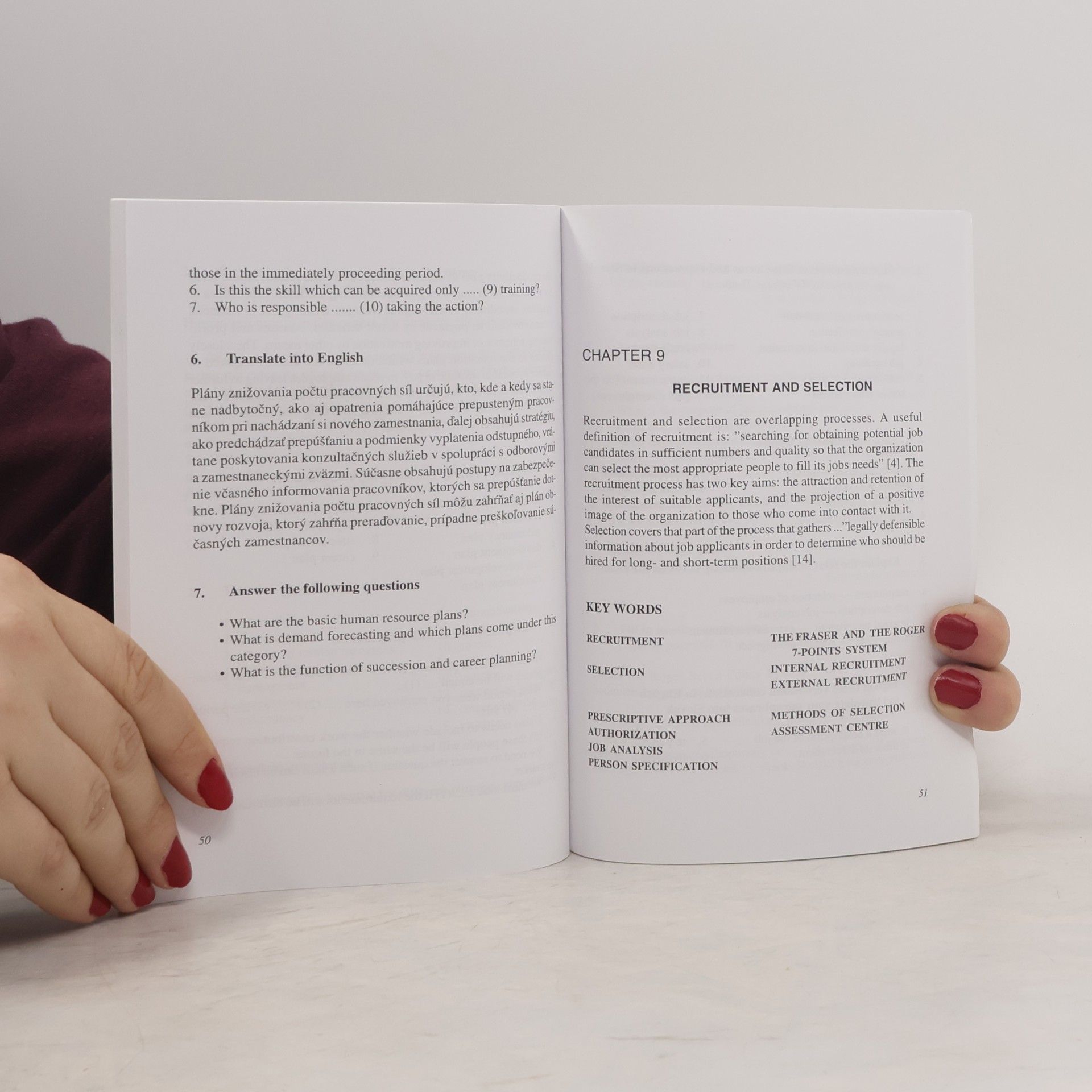 Daniela Breveníková Mastering Business English in Human Resource Management