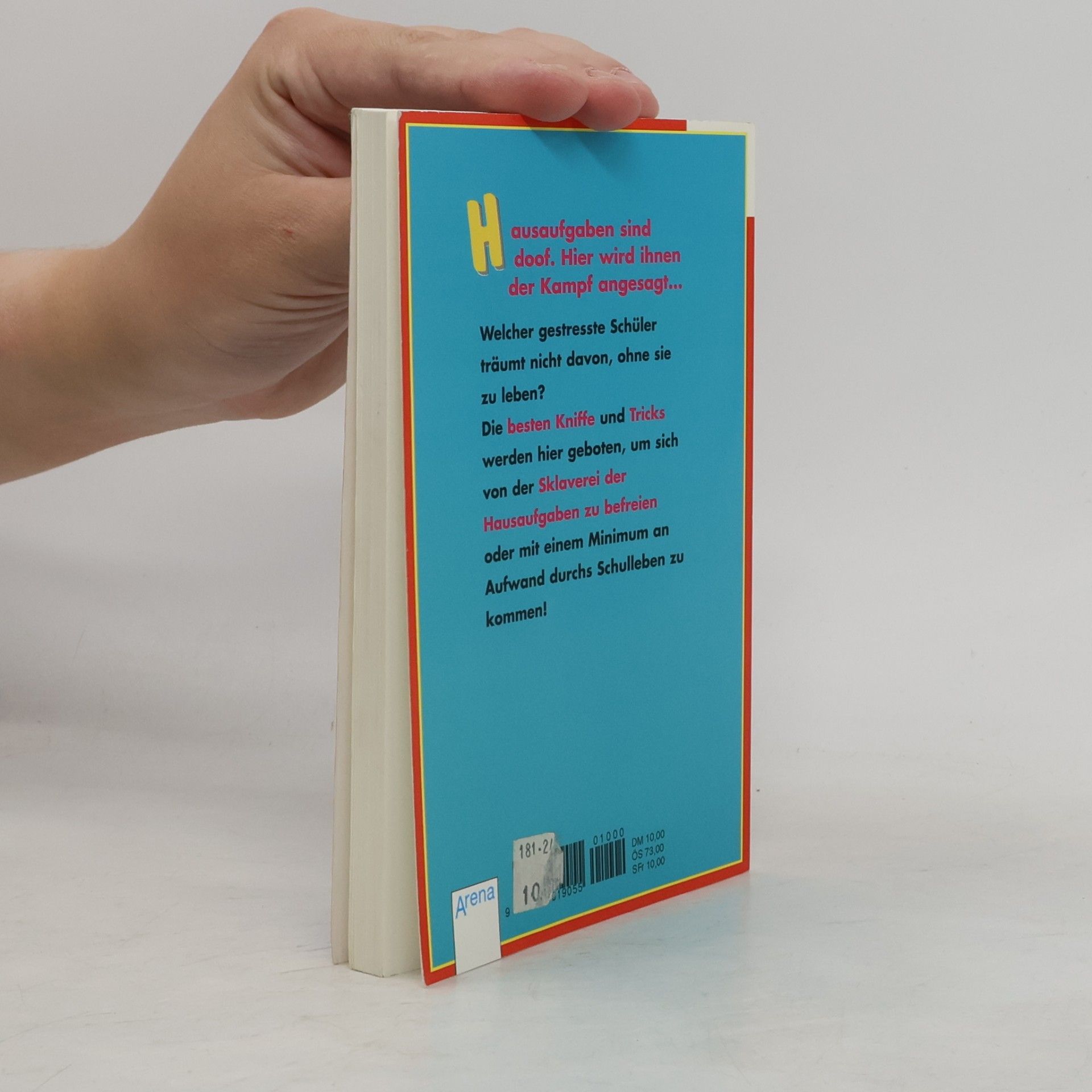 Tim De Jongh Das supergeheime Anti-Hausaufgaben-Buch