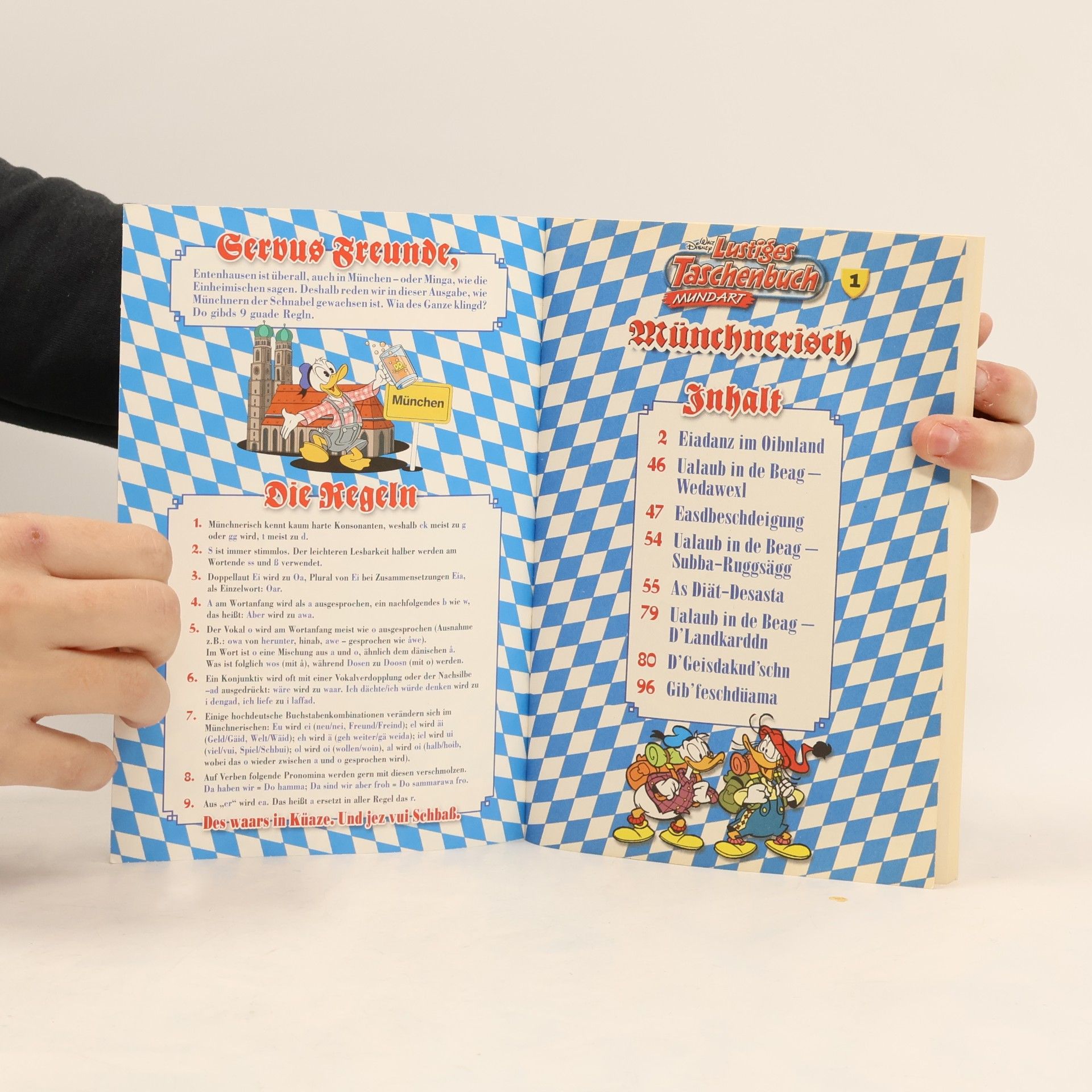 Walt Disney Walt Disney Lustiges Taschenbuch Mundart
