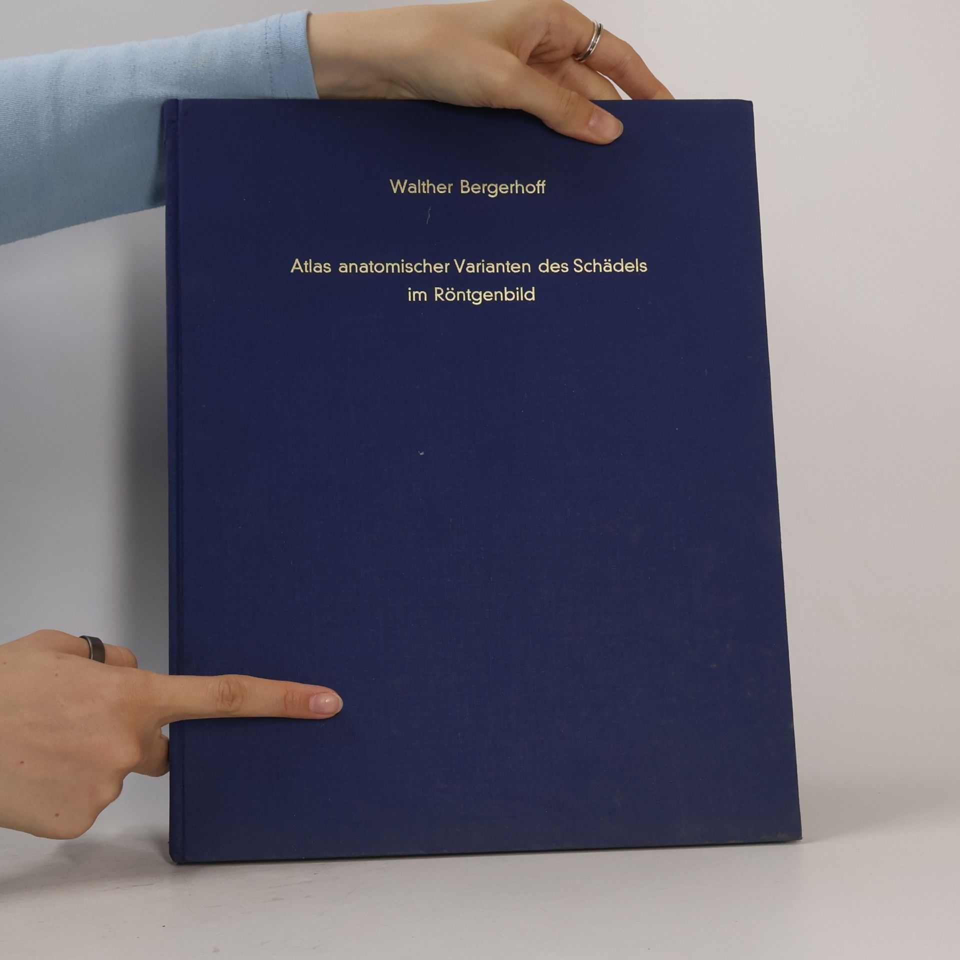 Walther Bergerhoff Atlas anatomischer Varianten des Schädels im Röntgenbild