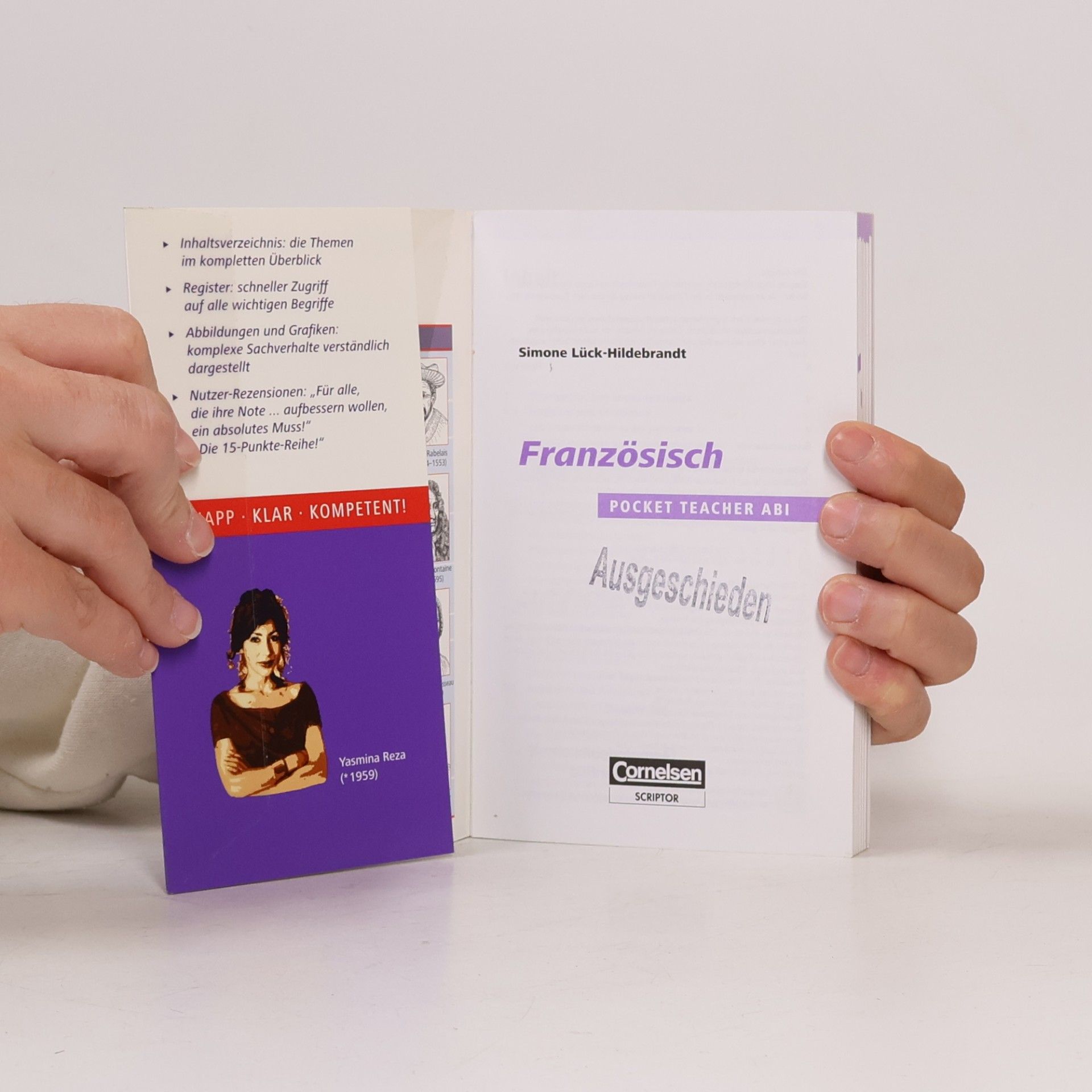 Simone Lück-Hildebrandt Französisch. Pocket Teacher ABI. Kompaktwissen Oberstufe
