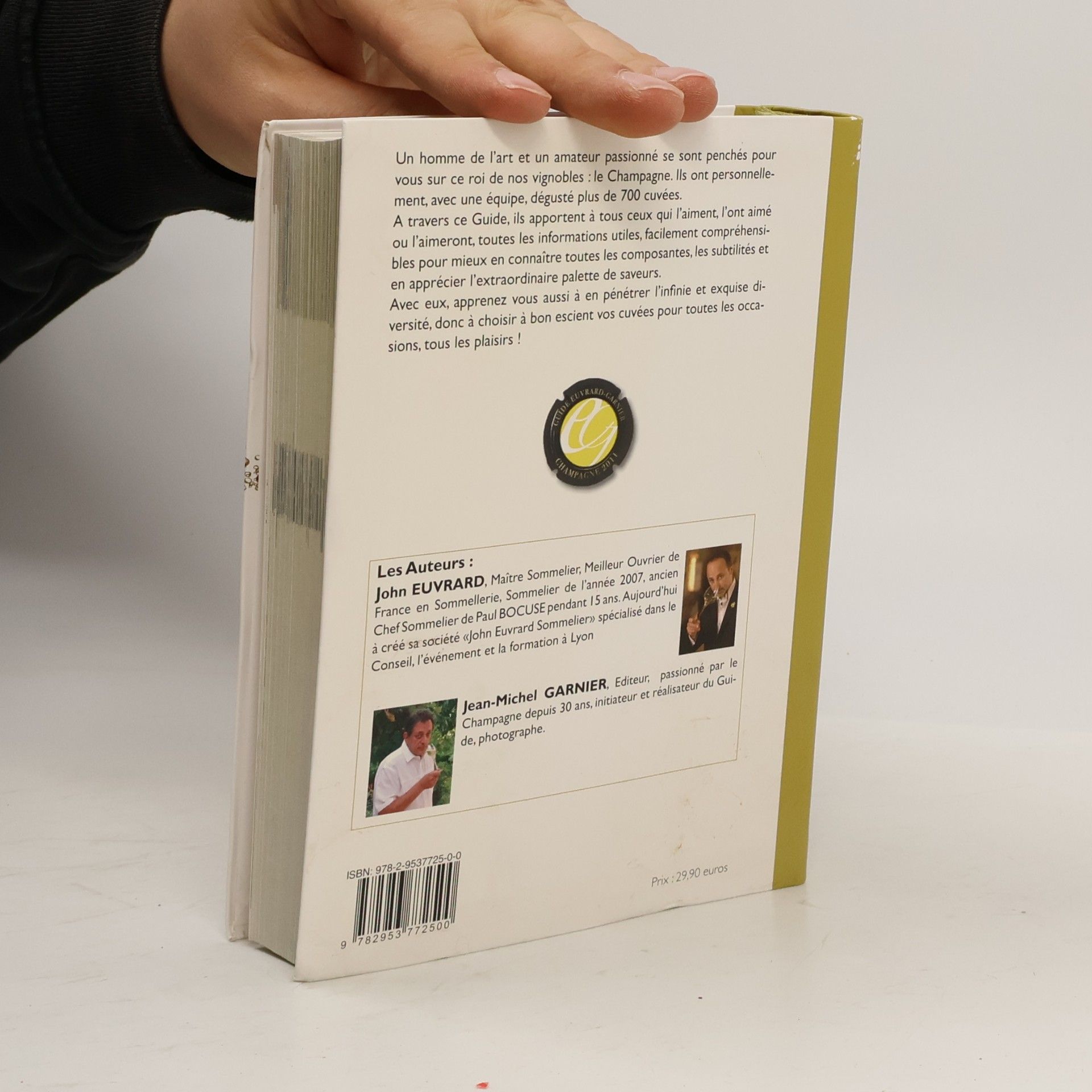 John Euvrard Guide Euvrard-Garnier, Champagne 2011