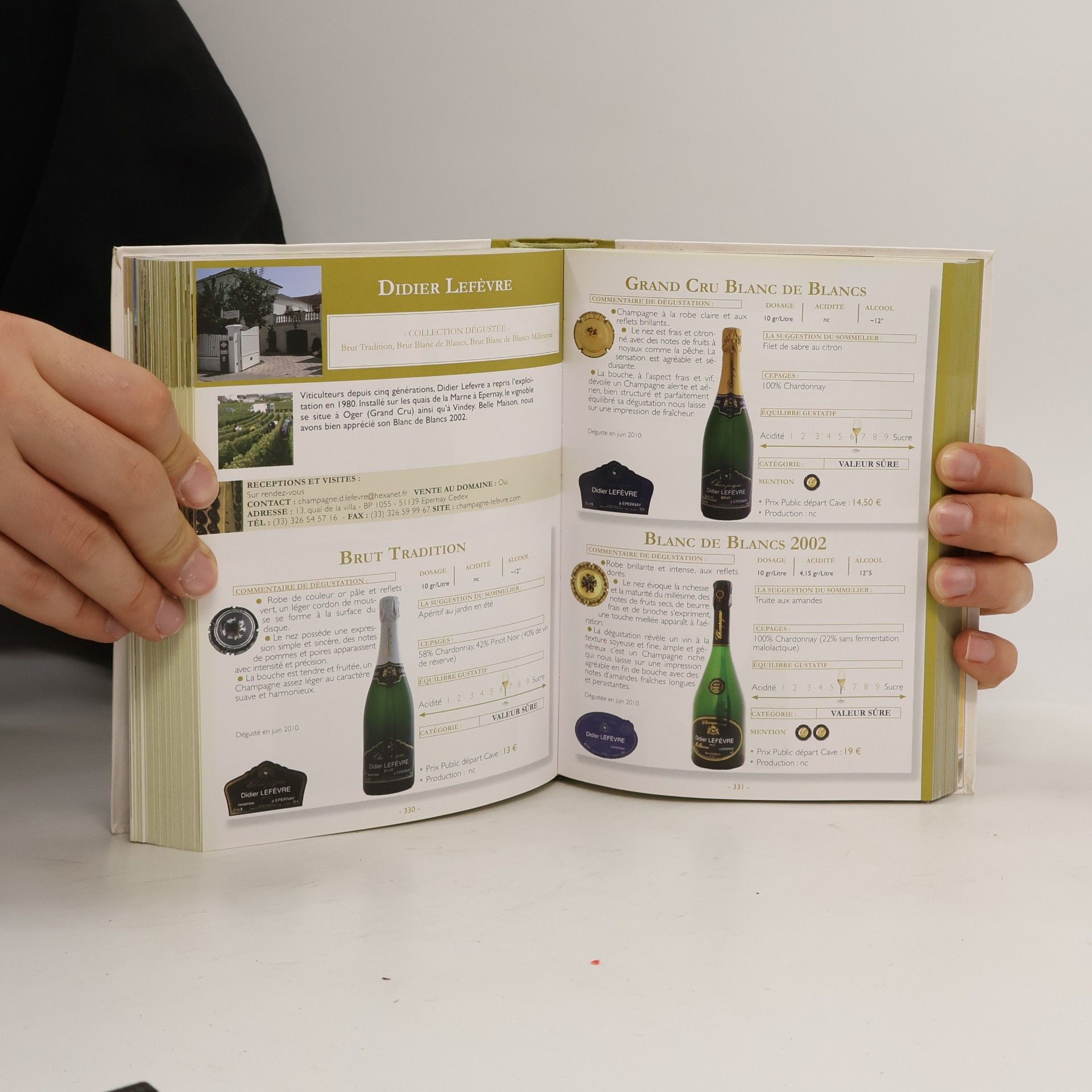 John Euvrard Guide Euvrard-Garnier, Champagne 2011