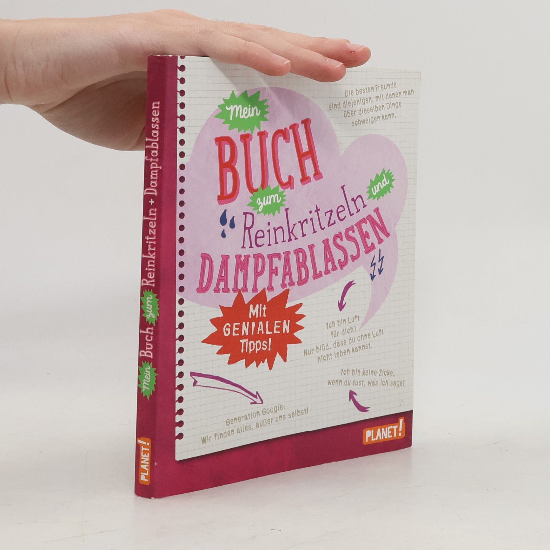 Hahn & Hucke Mein Buch zum Reinkritzeln und Dampfablassen - mit genialen Tipps