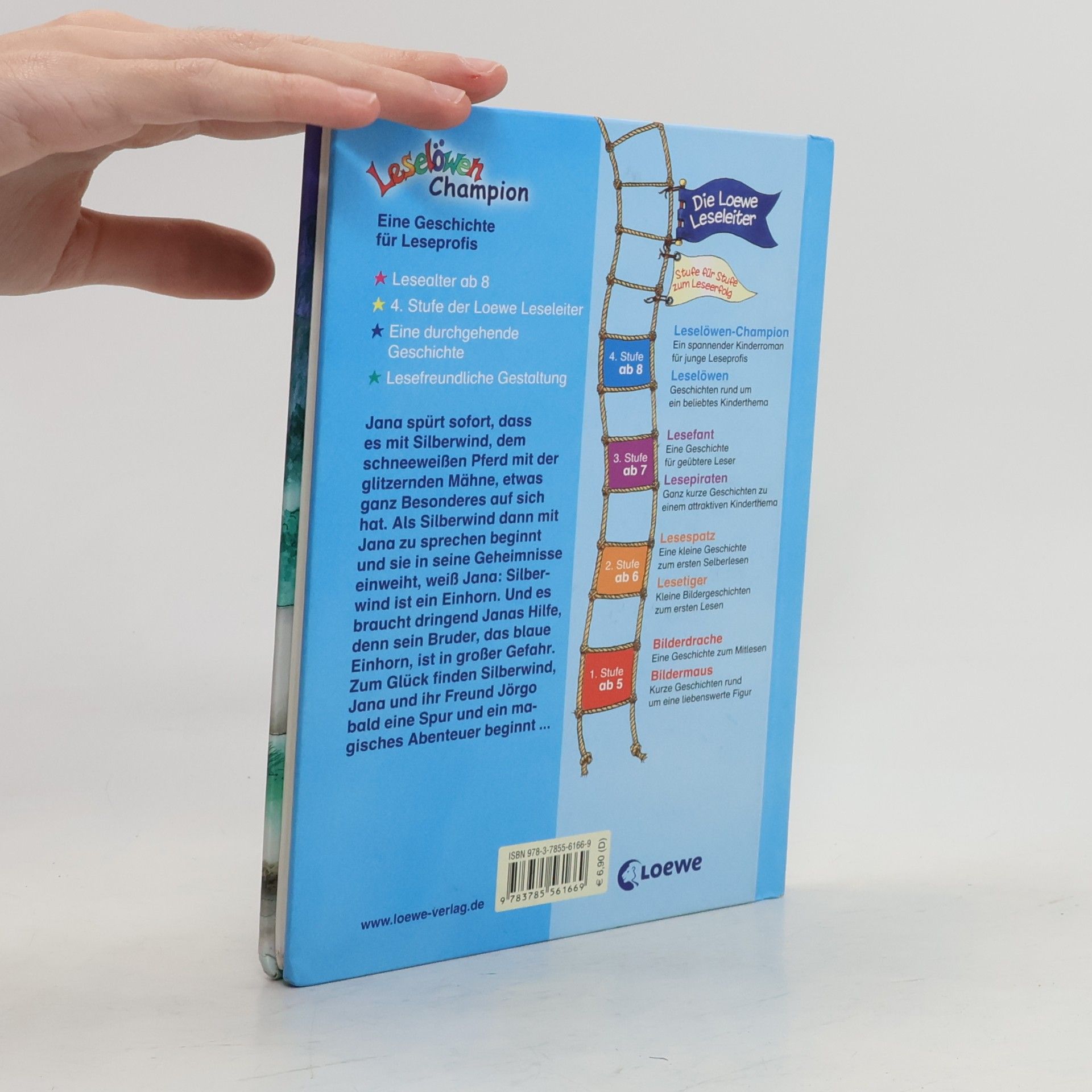 Sandra Grimm Silberwind – Das blaue Einhorn