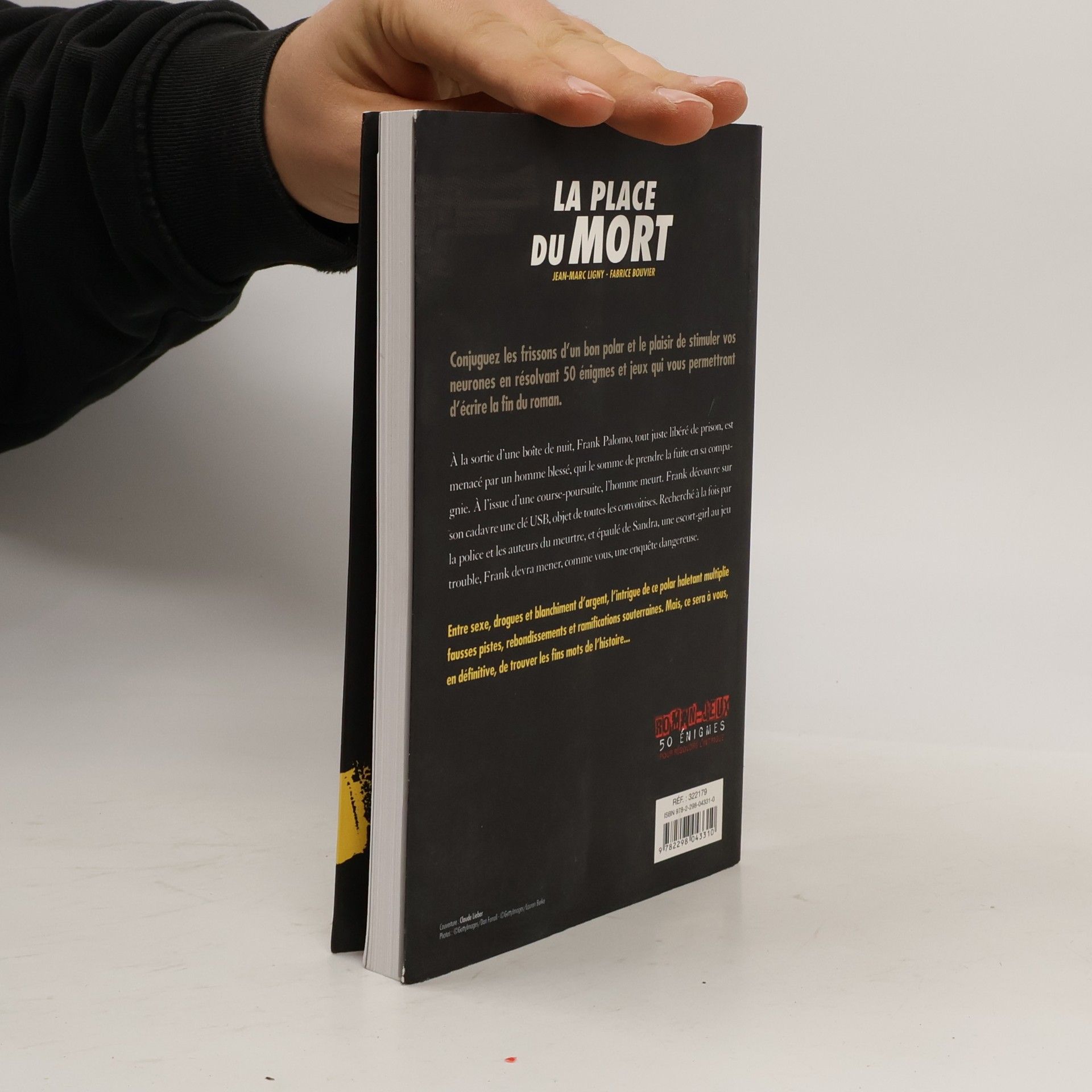 Jean-Marc Ligny Roman-Jeux: La place du mort