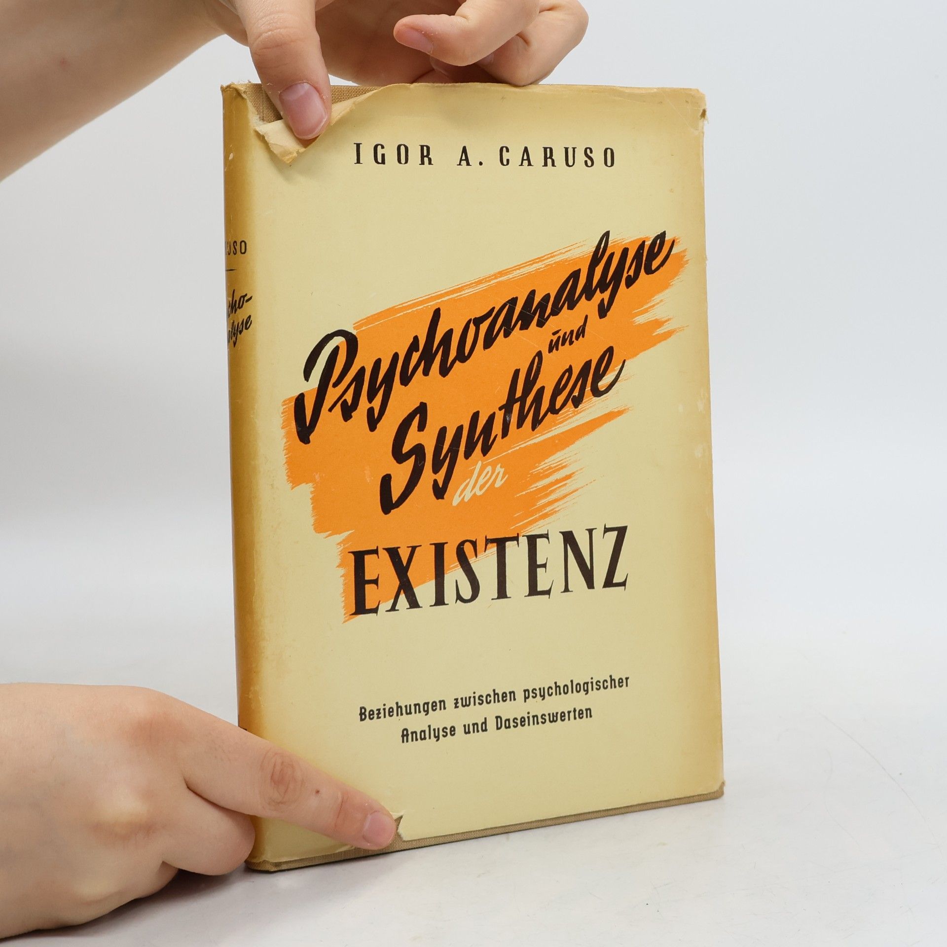Igor Caruso Psychoanalyse und Synthese der Existenz