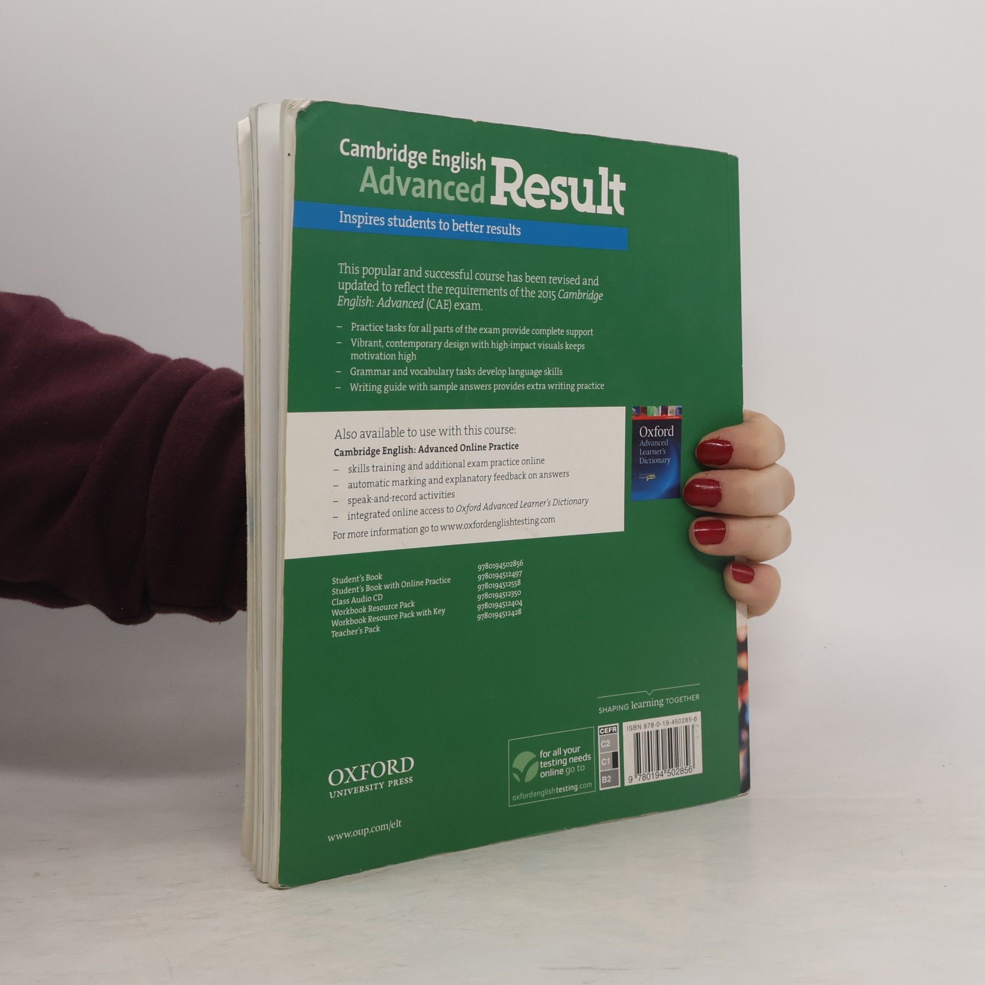 Kathy Gude Cambridge English. Advanced Result. Student's Book