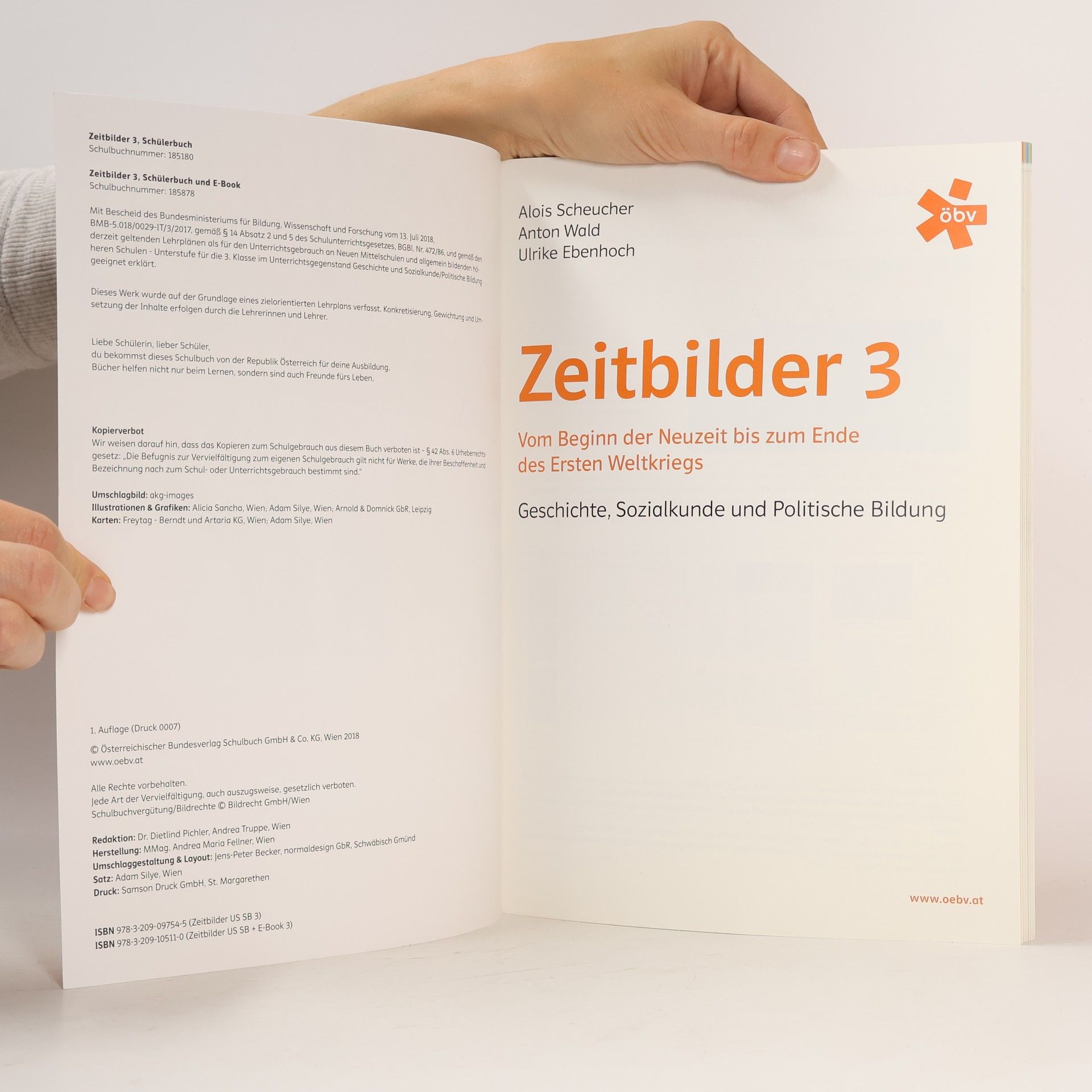 Ulrike Ebenhoch Zeitbilder 3. Schülerbuch + E-Book