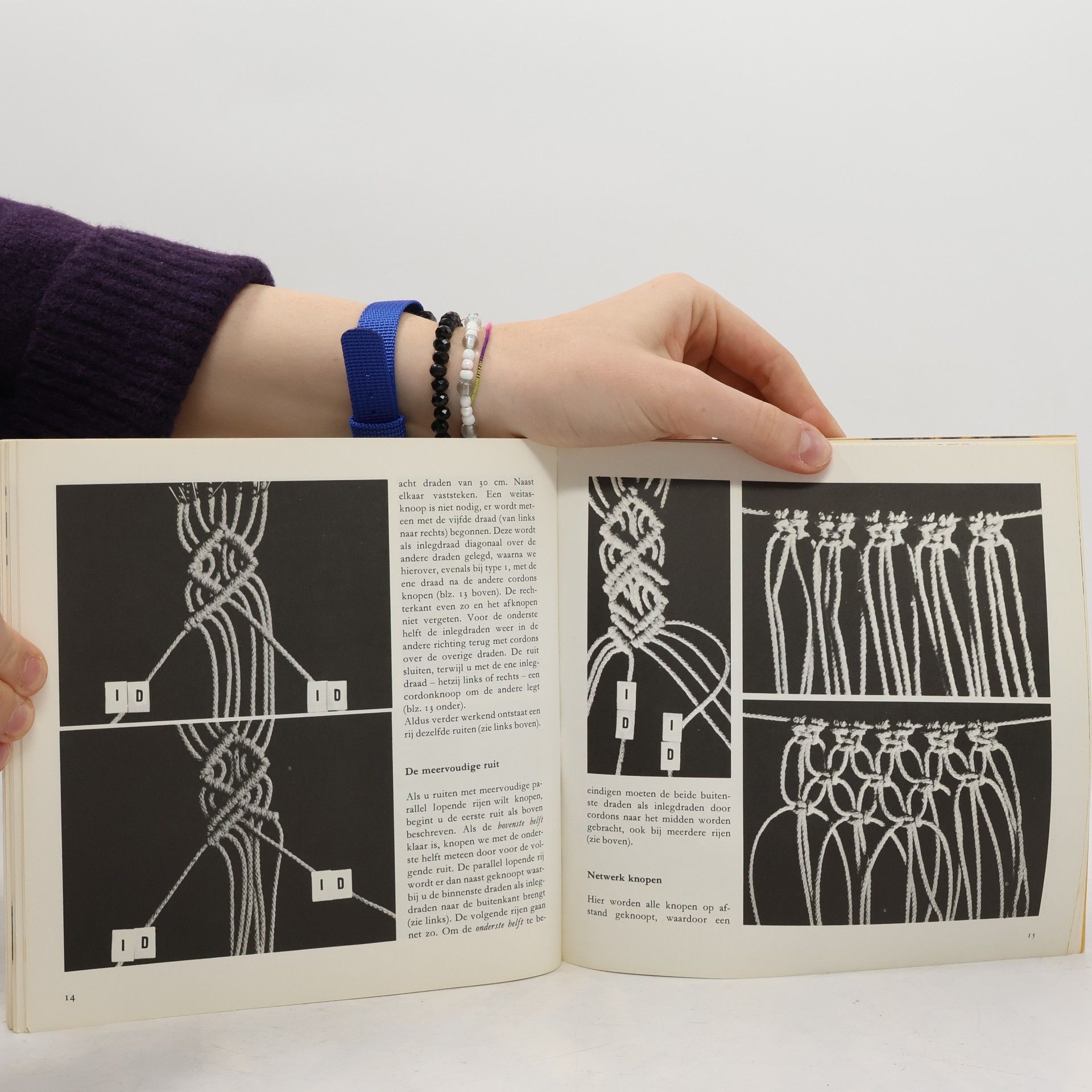 B. Schmid-Burleson Eenvoudig macrame