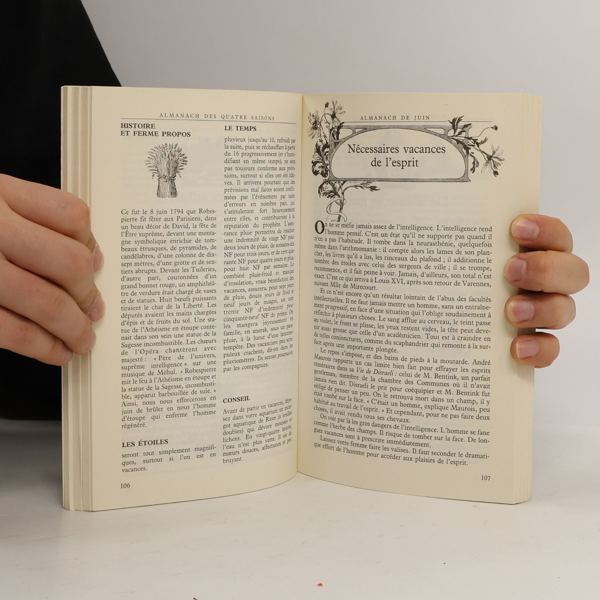 Alexandre Vialatte Almanach des quatre saisons