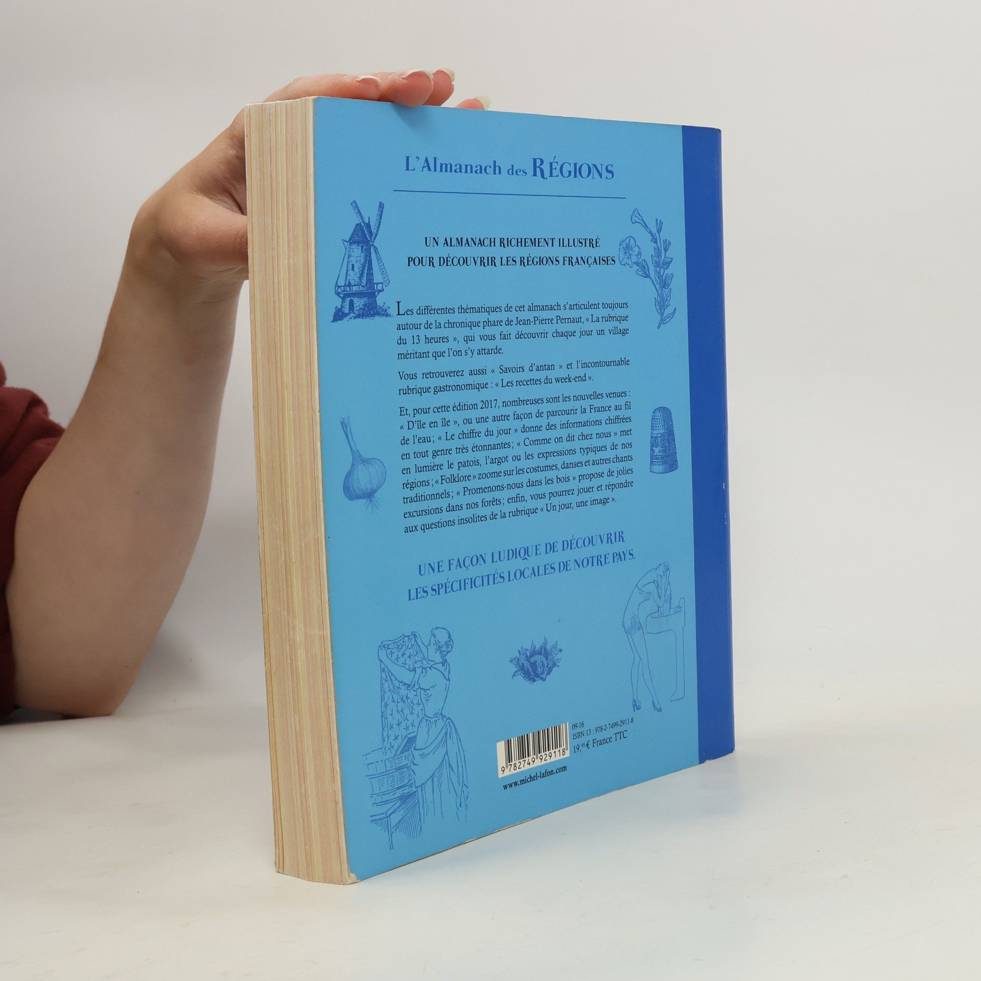 Jean-Pierre Pernaut L'Almanach des régions 2017